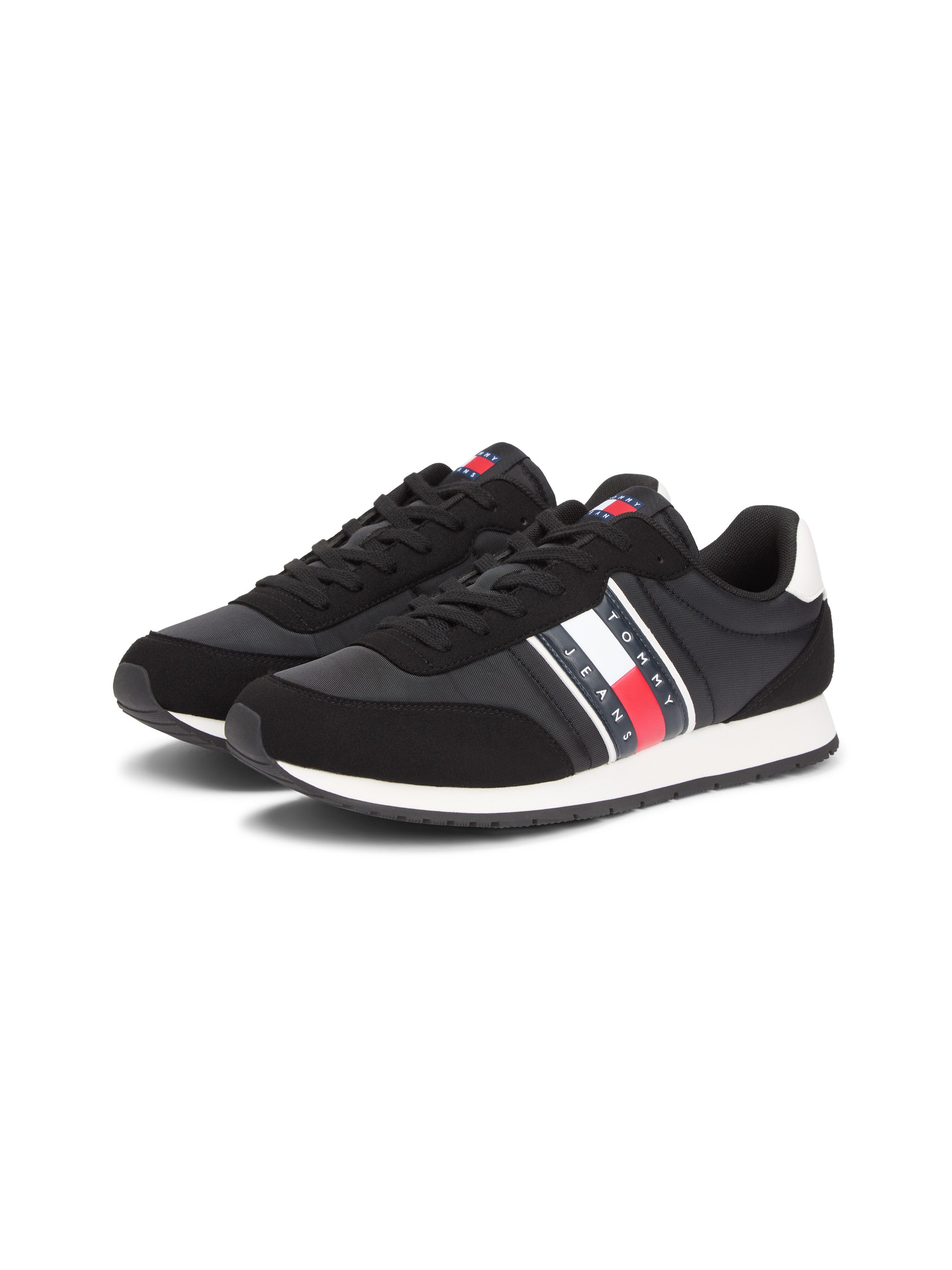 Tommy Jeans TJM CLASSIC RUNNER Sneaker Freizeitschuh, Halbschuh, Schnürer mit Kontrastbesätzen