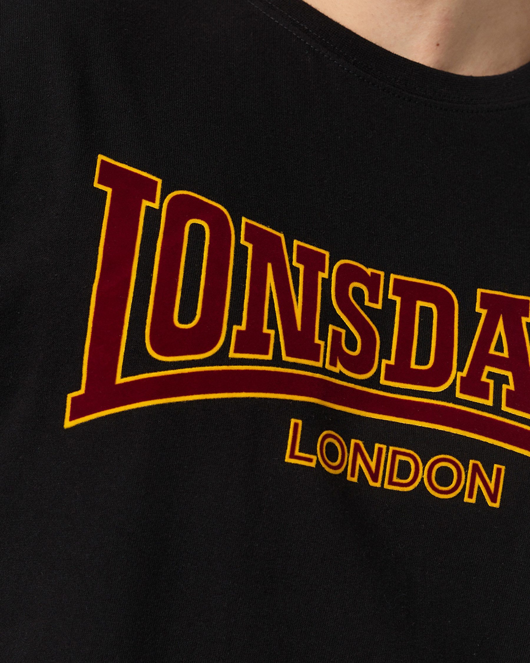 Lonsdale T-Shirt Classic (Packung, 1-tlg., 1er-Pack) aus Baumwolle