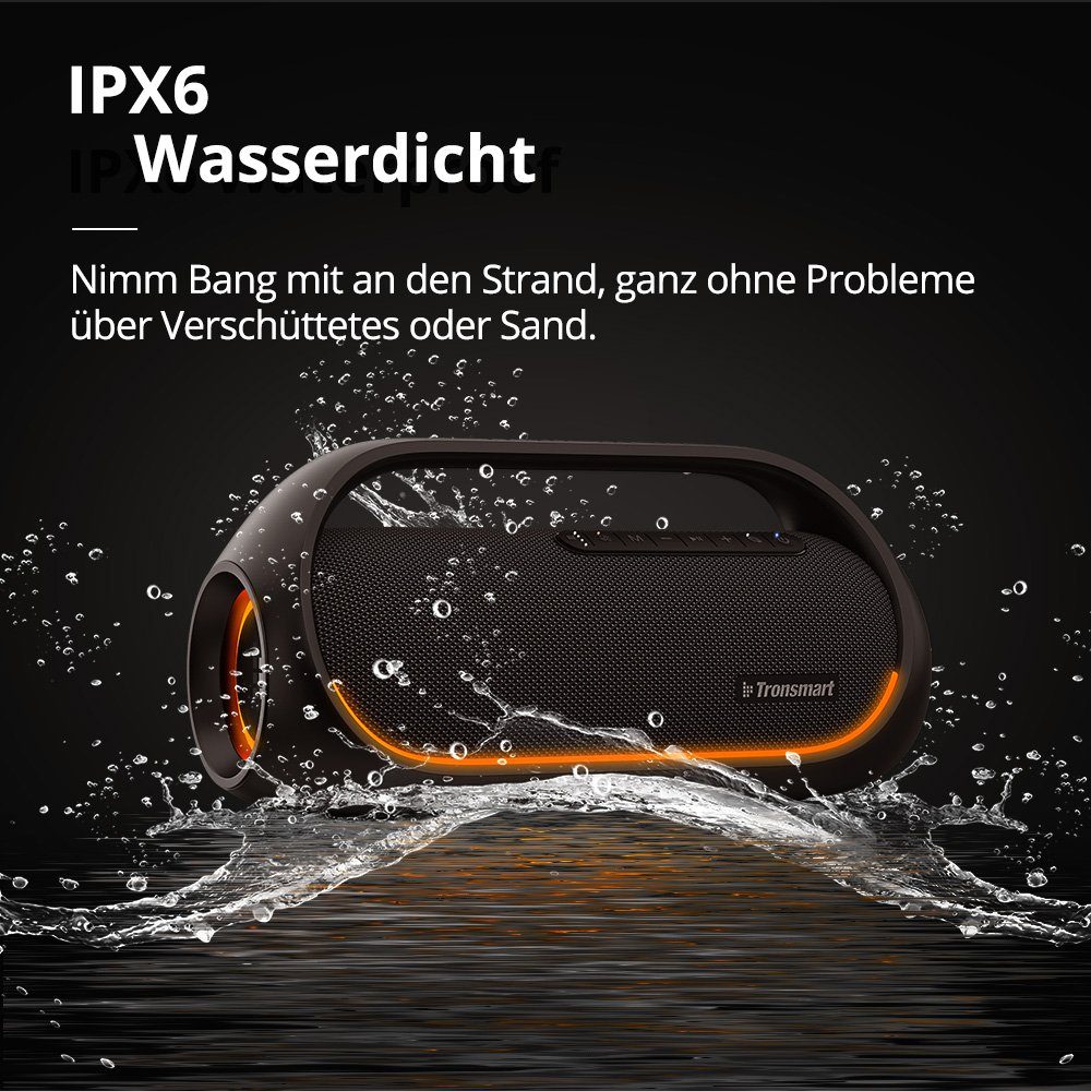 Tronsmart Bang 60W tragbarer Partylautsprecher Bluetooth-Lautsprecher (NFC, 60 W, APP, Lichtshow) – Bild 5 von 5