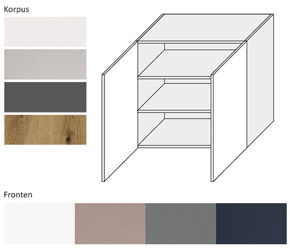 Hängeschrank Bonn B/T/H: 80 cm / günstig online kaufen