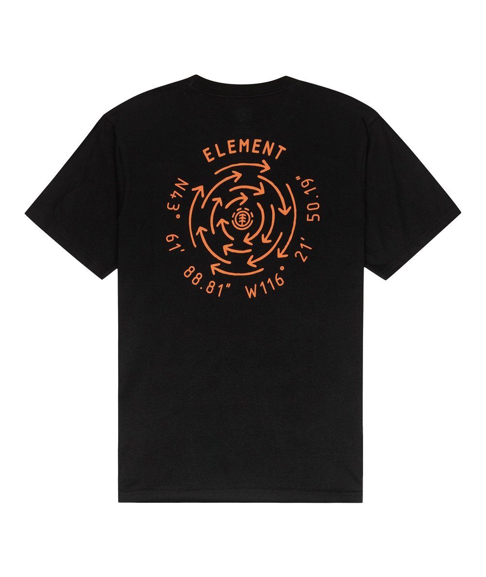 T-Shirt T-Shirt Herren Element Element Compass Adult