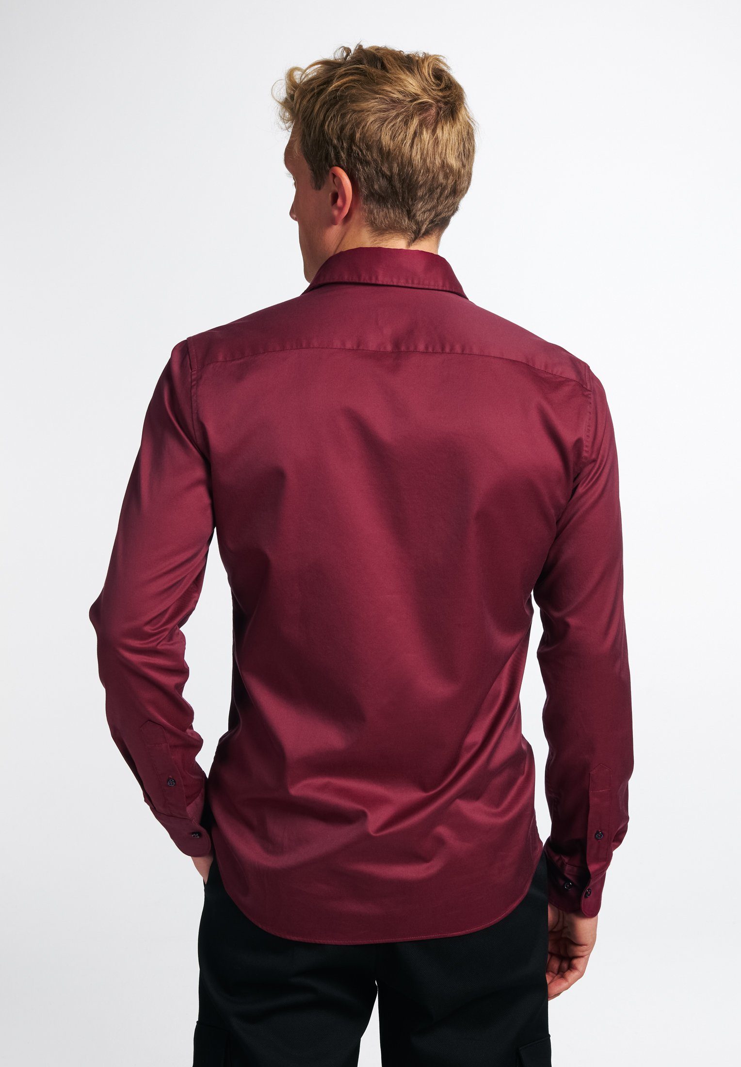 Eterna Langarmhemd "SLIM FIT", EASY IRON (bügelleicht) günstig online kaufen