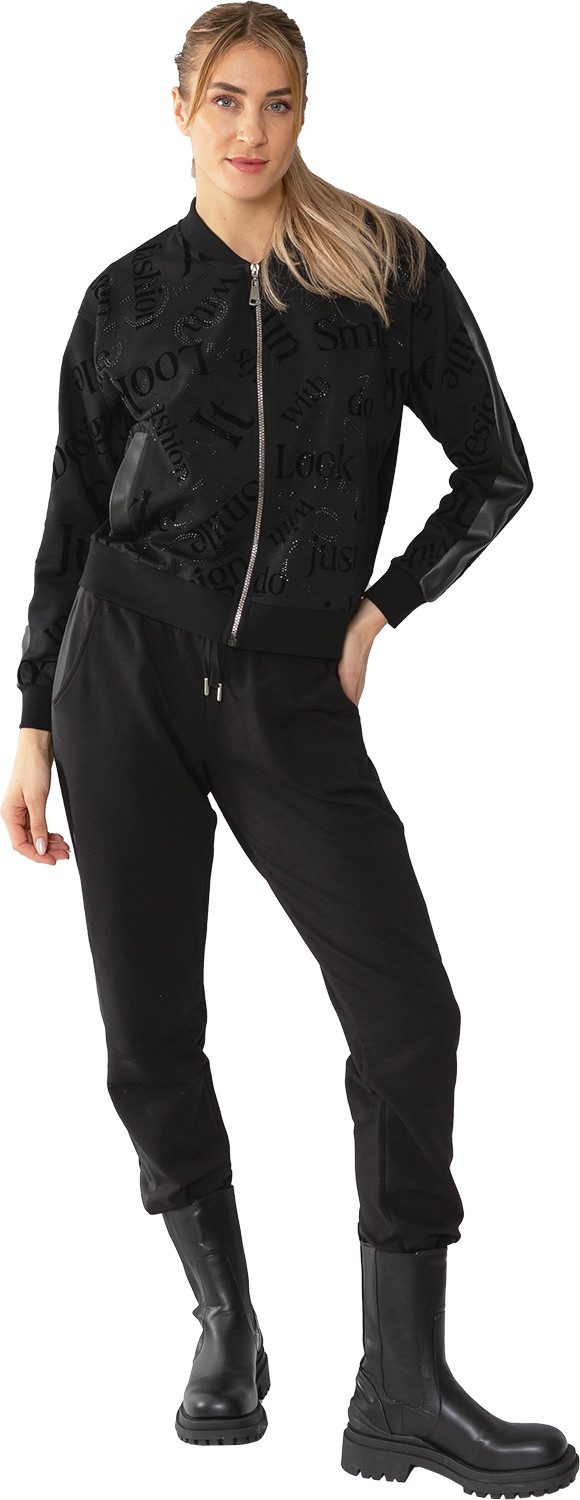 Estefania for woman Blouson 193-9104, Blouson mit Strassbesatz und Flockpri günstig online kaufen