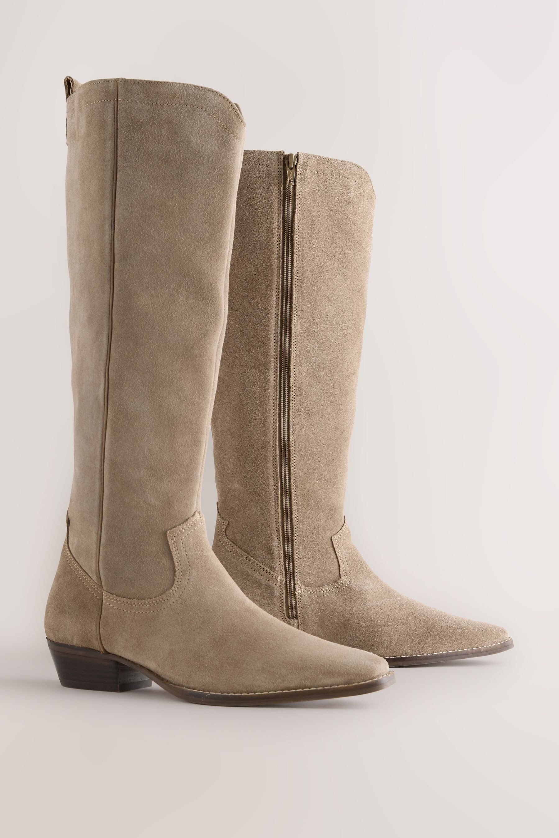 Next Forever Comfort® Kniehohe Cowboystiefel Westernstiefel (1-tlg) günstig online kaufen