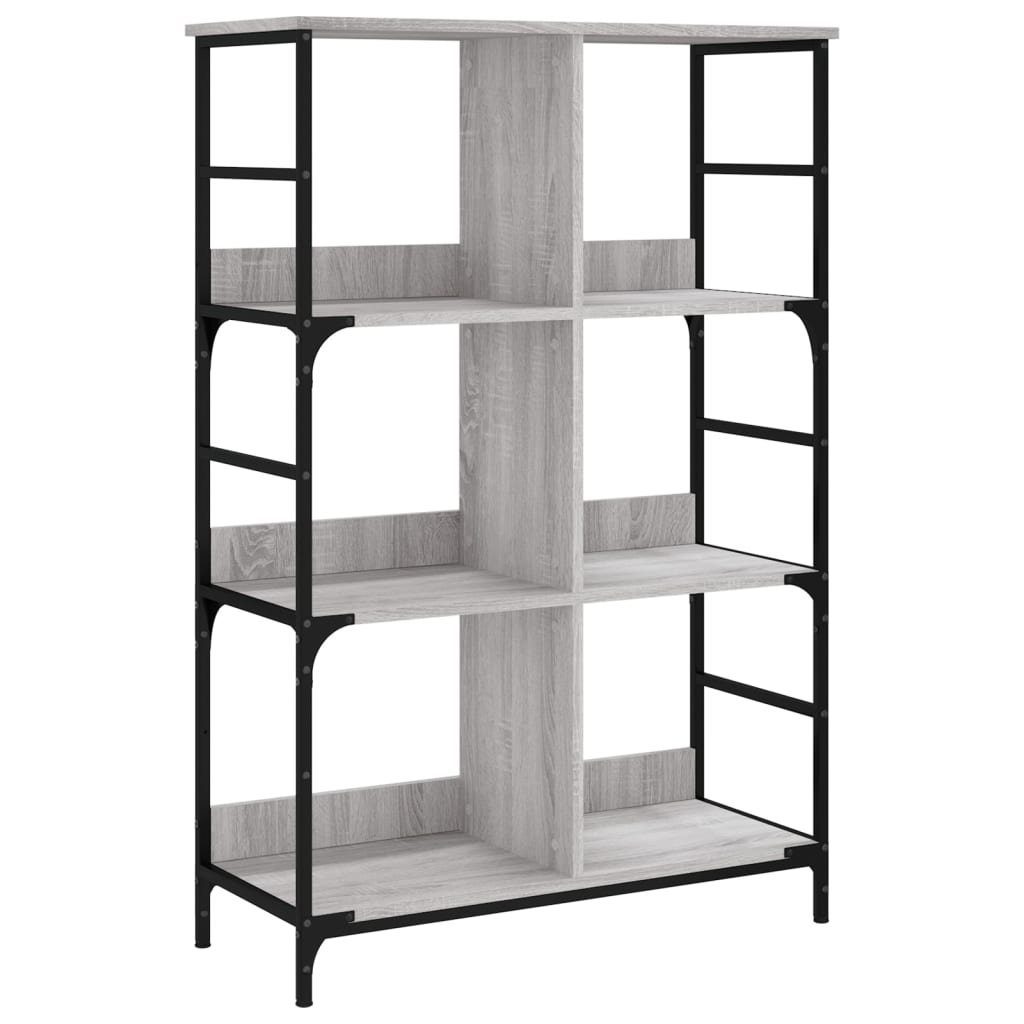 vidaXL Bücherregal Bücherregal Grau Sonoma 78,5x33x117,5 günstig online kaufen