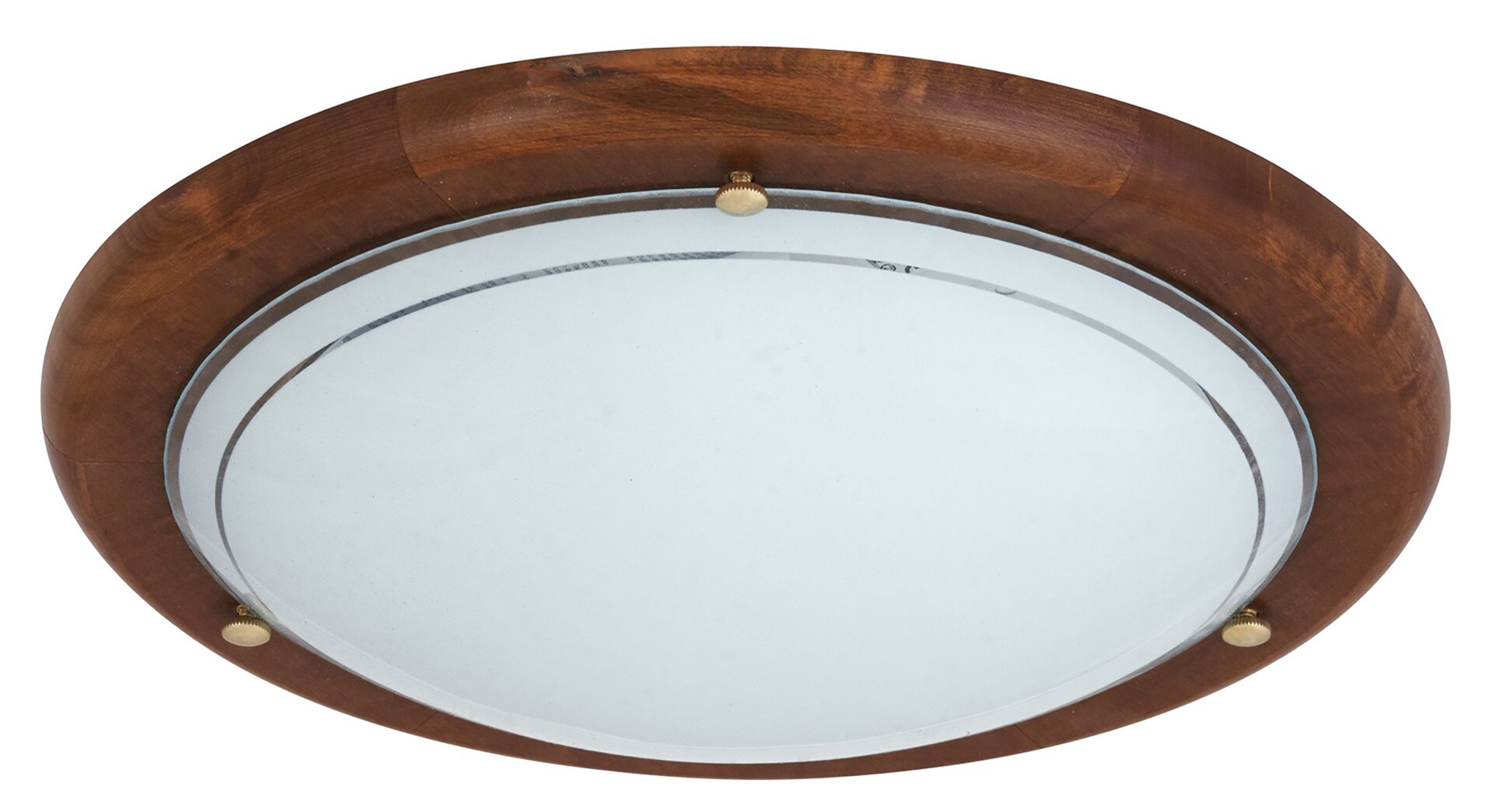 Rabalux Deckenleuchte "Ufo" Holz, braun, rund, günstig online kaufen