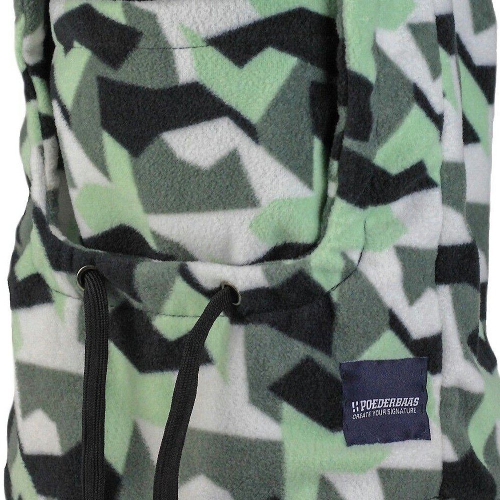 Poederbaas Sturmhaube Fleece Balaclava Mütze Nackenwärmer Kapuzenschal Warmes Thermogewebe, atmungsaktiv, wärmend, winddicht