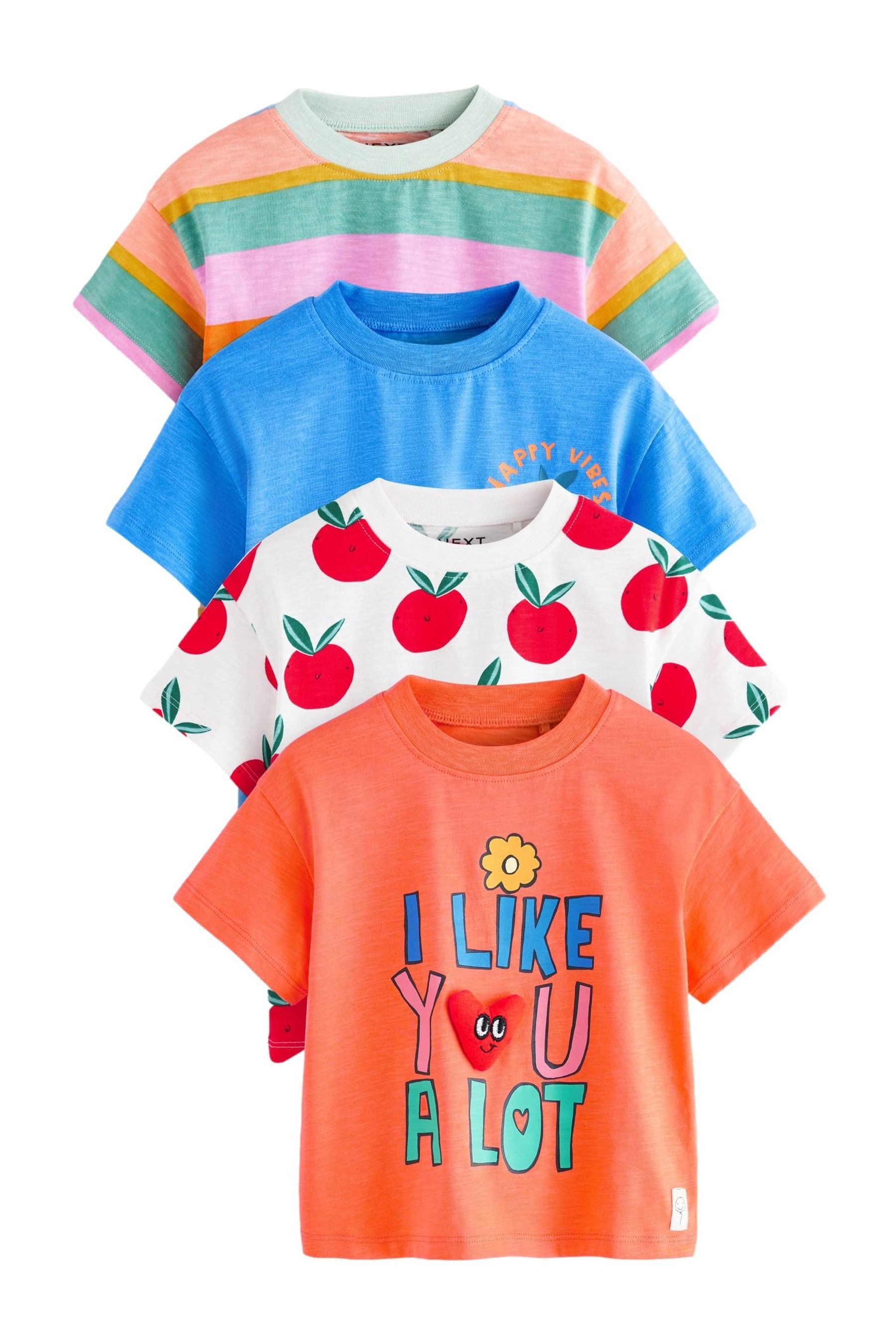 Next T-Shirt Kurzärmelige T-Shirts, 4er-Pack (4-tlg) günstig online kaufen