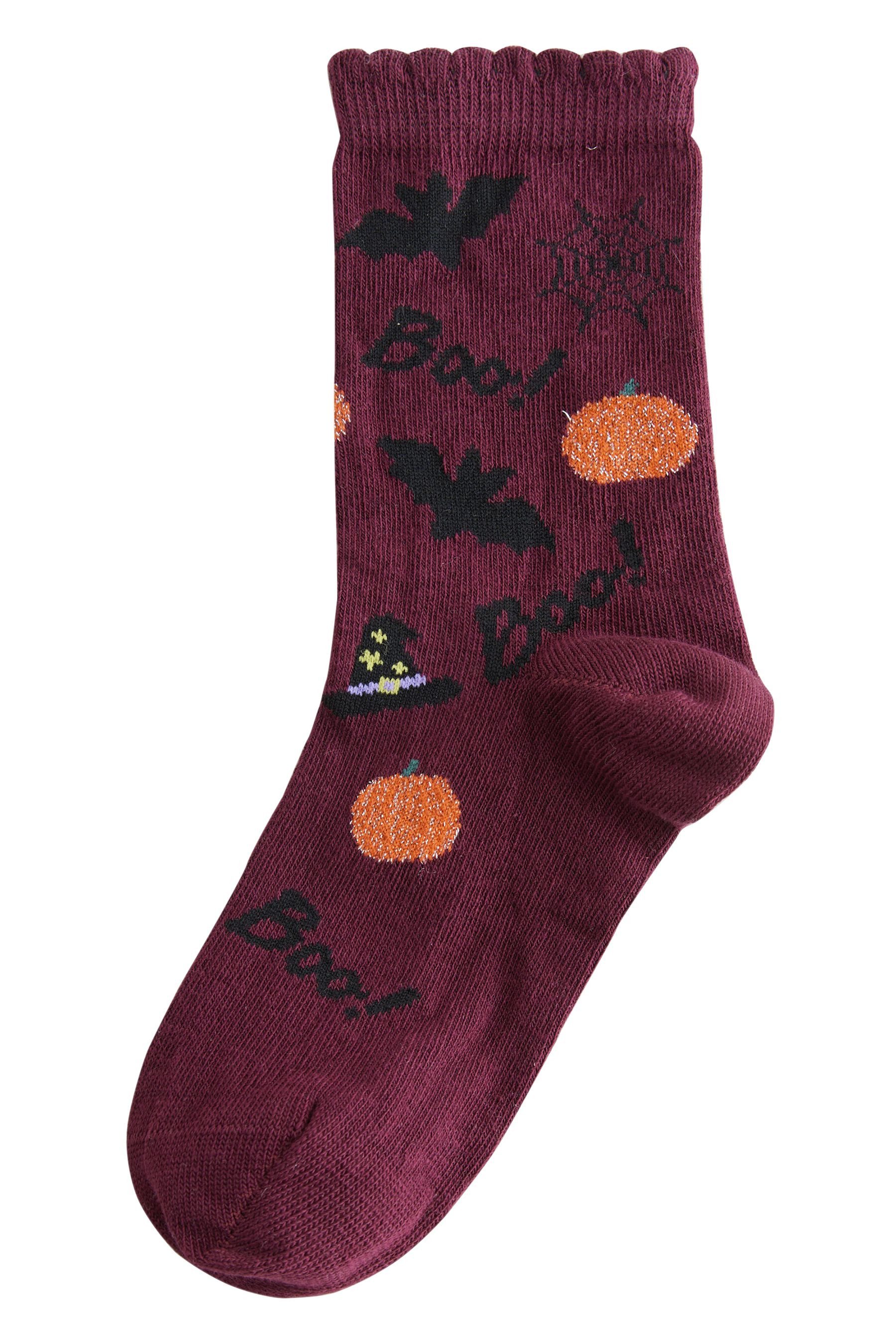 Next Kurzsocken 3er-Pack Söckchen, Halloween (3-Paar)