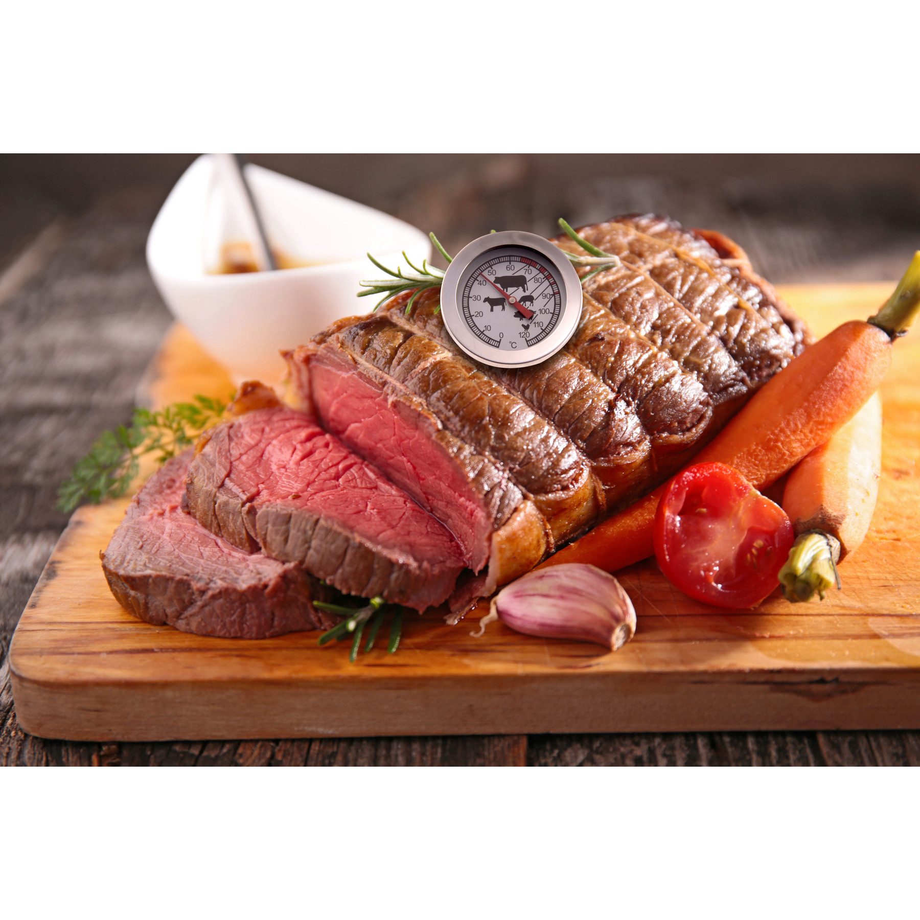 Alpina Bratenthermometer ALPINA, Einstichthermometer, analog