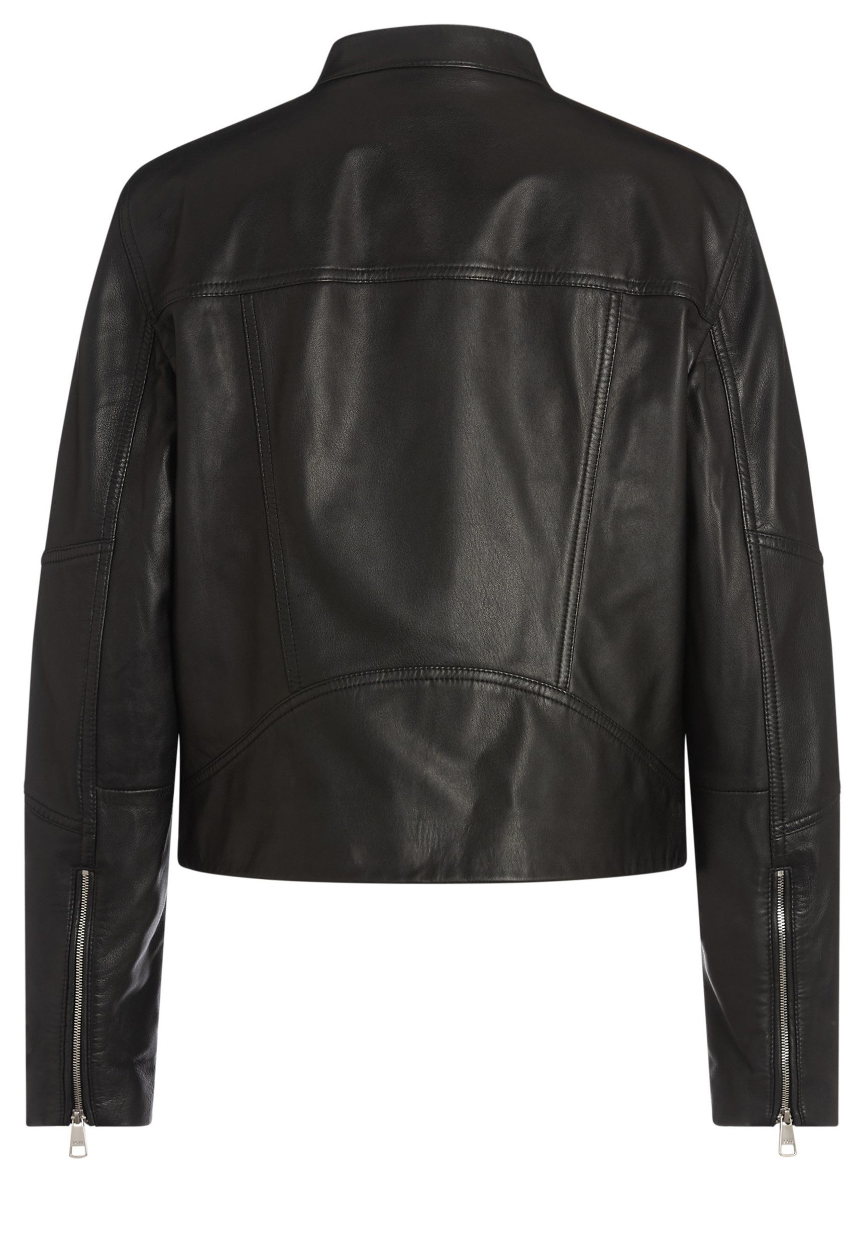 BOSS ORANGE Lederjacke 10262756 01 (1-St) günstig online kaufen