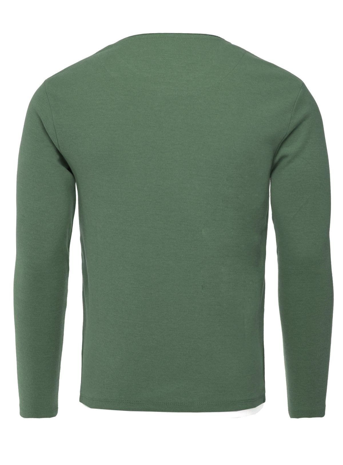 Key Largo Strickpullover für Herren Sarasota 2in1 Feinstrick Sweatshirt double Look MSW00064
