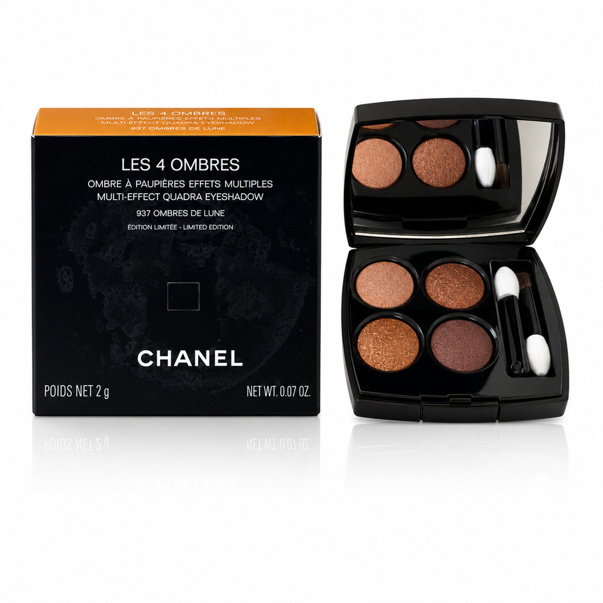 CHANEL Lidschatten Chanel Les 4 Ombres 937 Ombres de Lune Multi-Efect Quadra Eyeshadow 2g