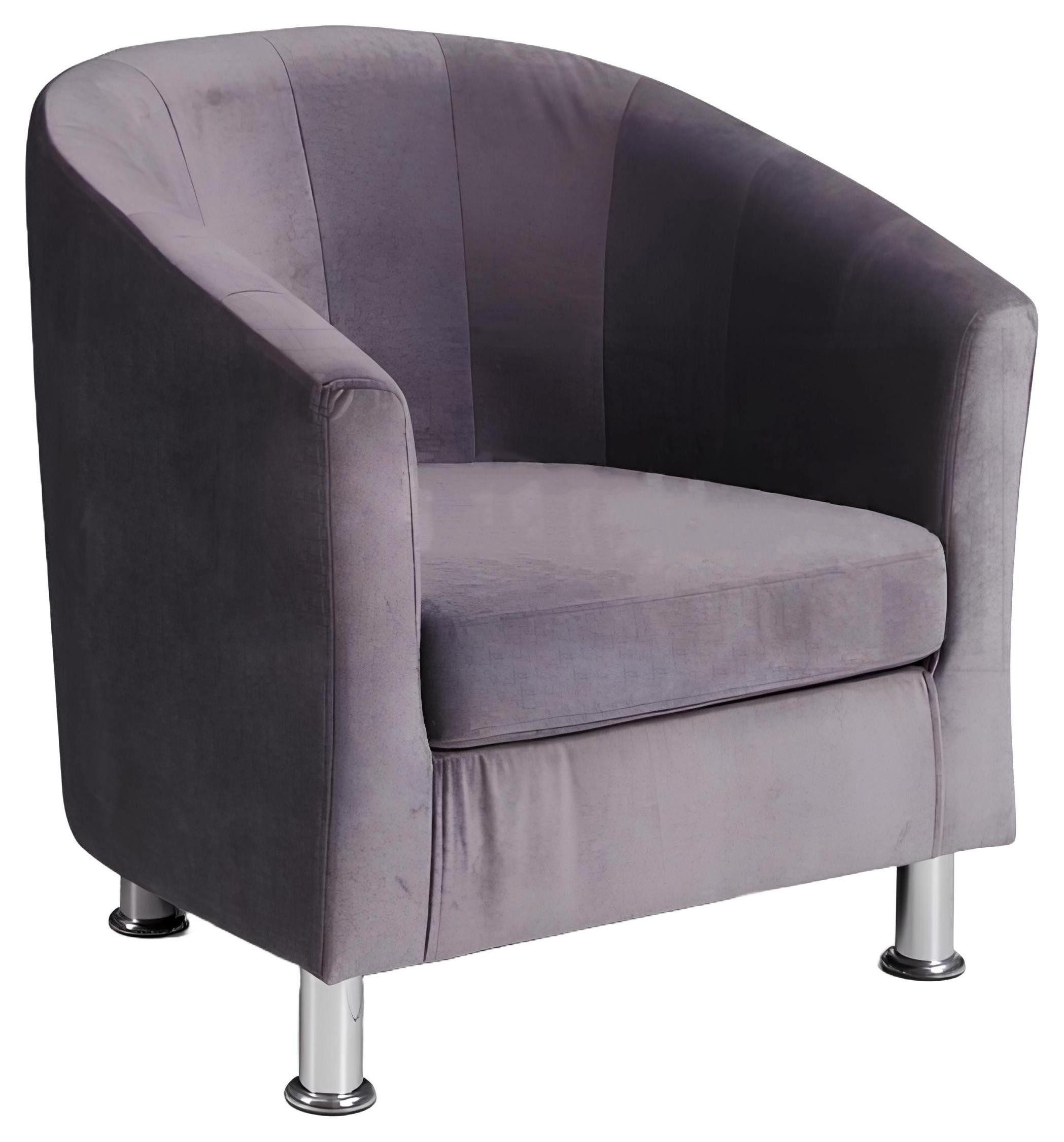 Sessel Design Sofa Sessel Couch Polster Luxus 1 Sitzer Textil Samt Leder