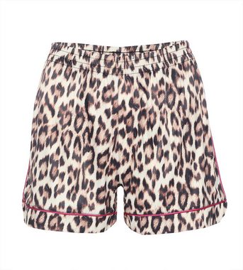 Pure Shape Pyjama Hemdbluse & Shorty elastisch (Set, 2-teilig) im Animal-Print