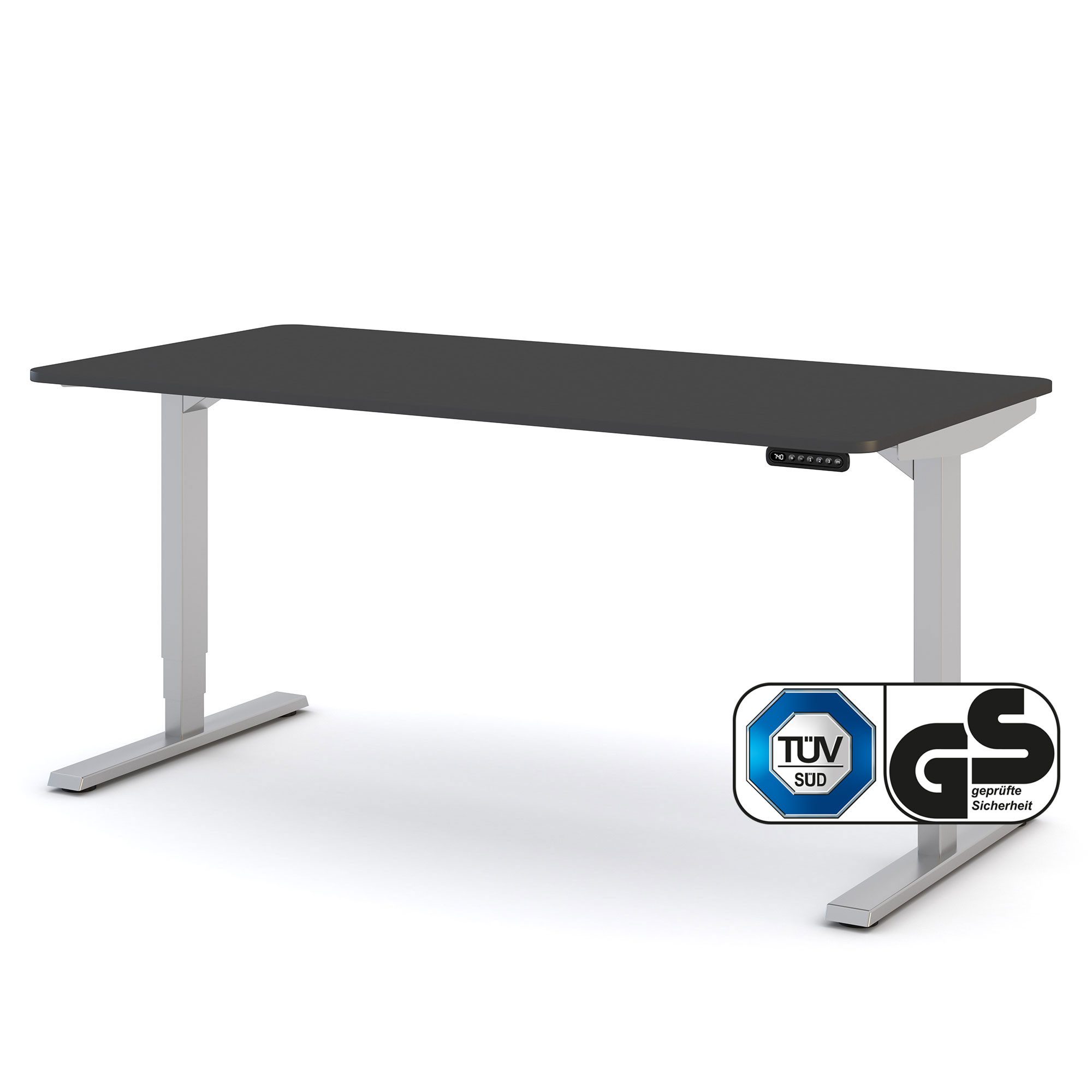 ASSMANN Büromöbel Schreibtisch Y-LINE Curved (160x80cm günstig online kaufen
