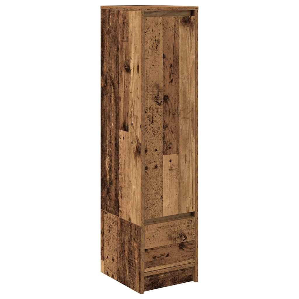 Highboard Highboard Altholz-Optik 29,5x34x119,5 cm Holzwerkstoff