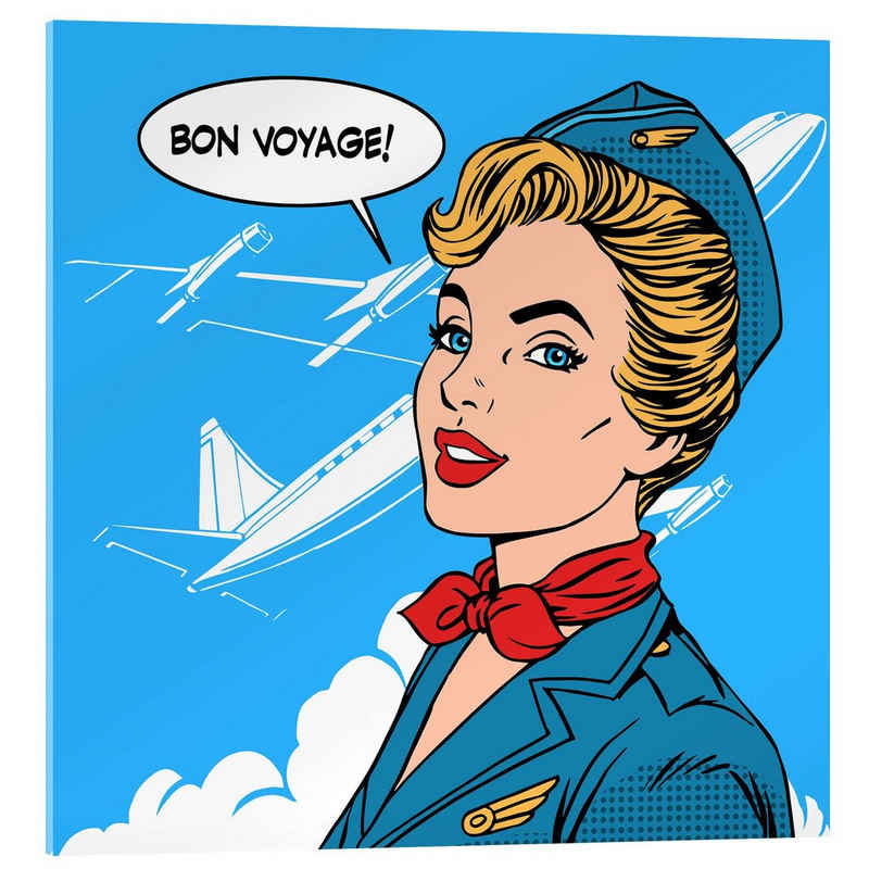 Posterlounge Acrylglasbild Editors Choice, Bon Voyage, Illustration