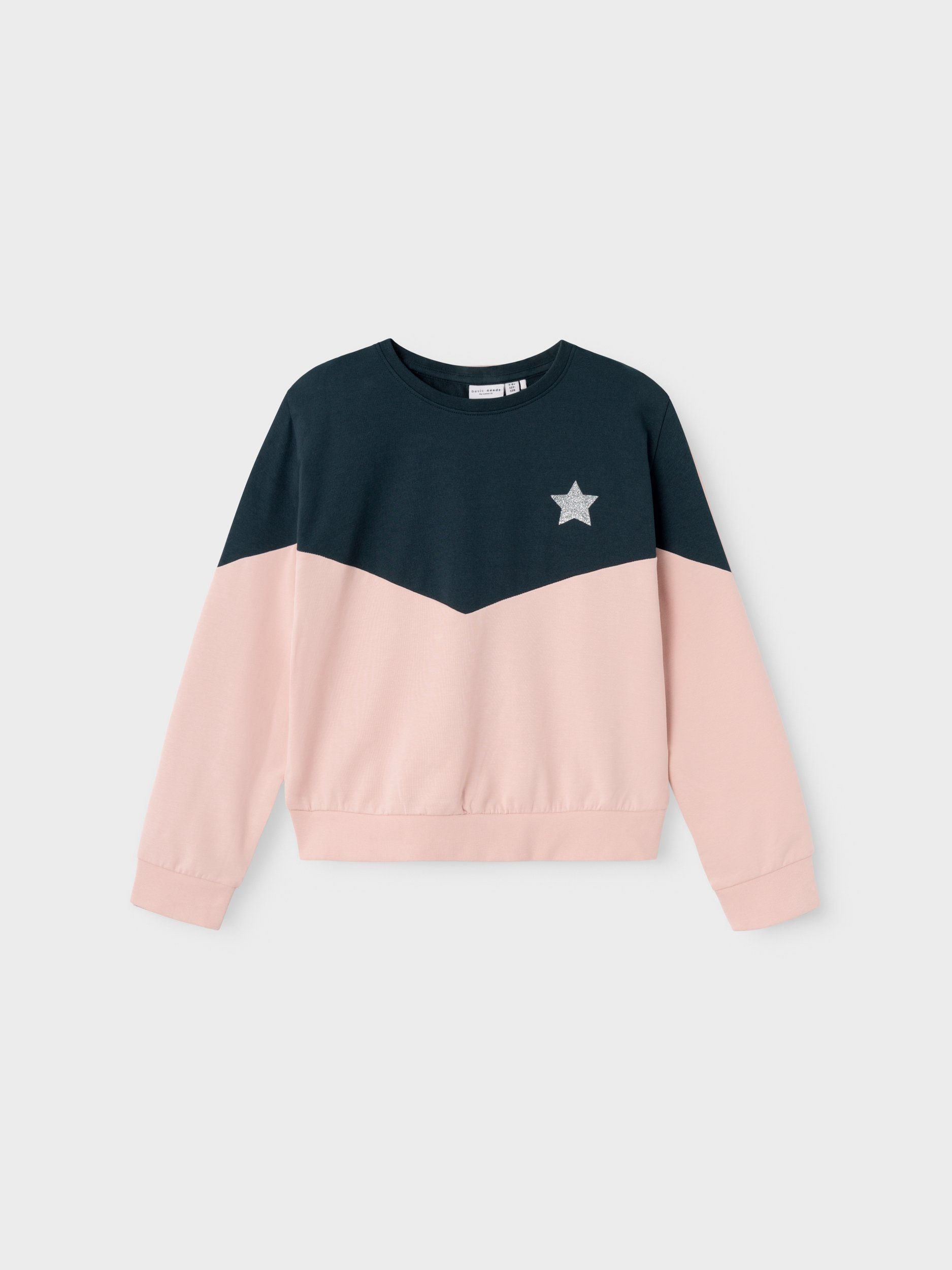 Sweatshirt it SHORT Sweatshirt NKFVIBBA von BOXY It UNB, für LS SWEAT Name Name Mädchen