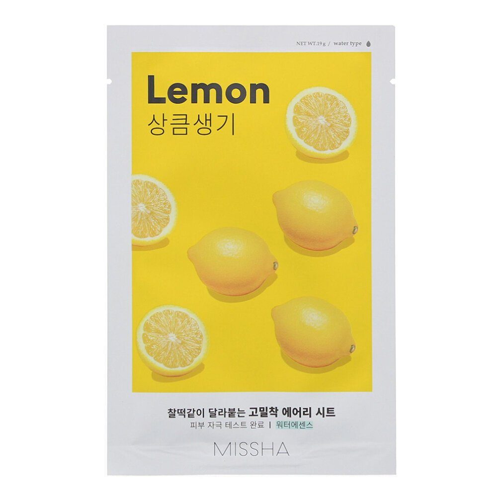 Missha Gesichtsmaske Airy Fit Lemon Sheet Mask 19g