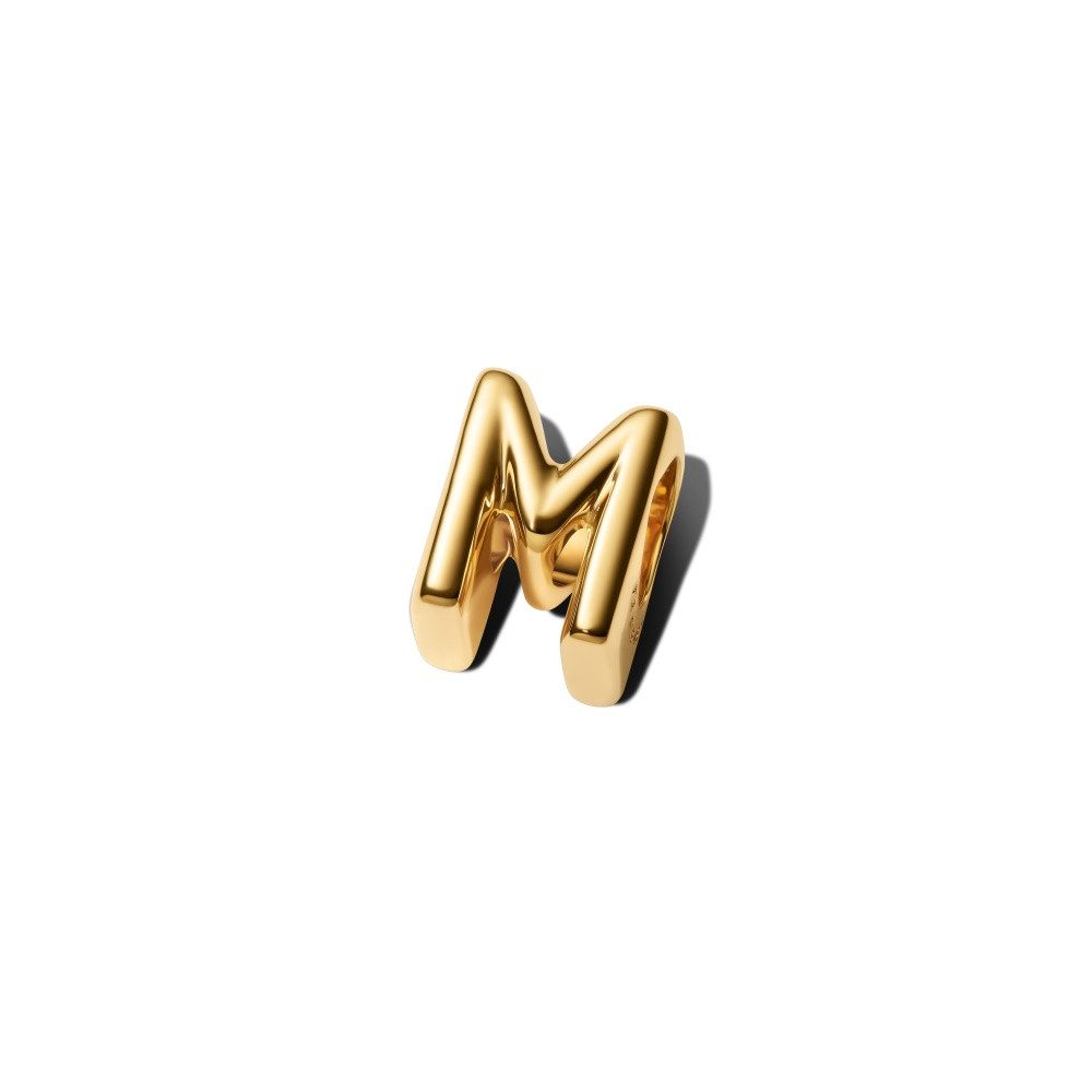 Pandora Charm-Einhänger Pandora Moments Buchstabe M Alphabet-Charm 763959C00