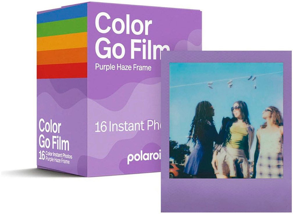 Polaroid Fotopapier Go Film Pack 2x8 Purple Haze Frame