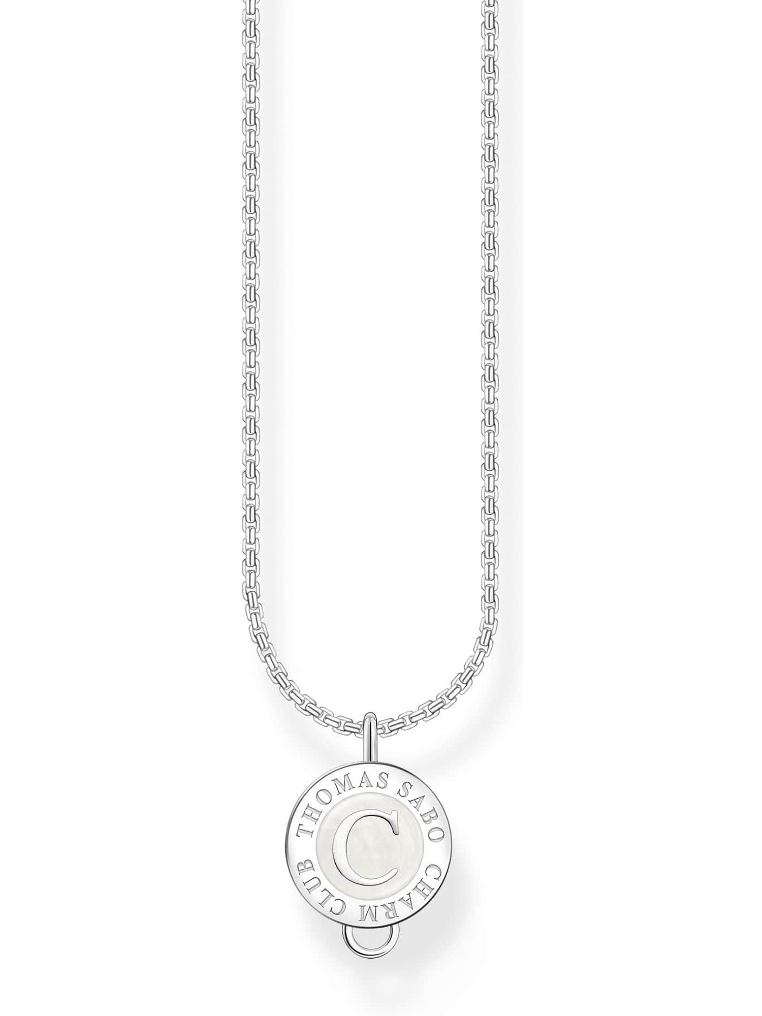 THOMAS SABO Silberkette Thomas Sabo Damen-Kette Silber, Emaille