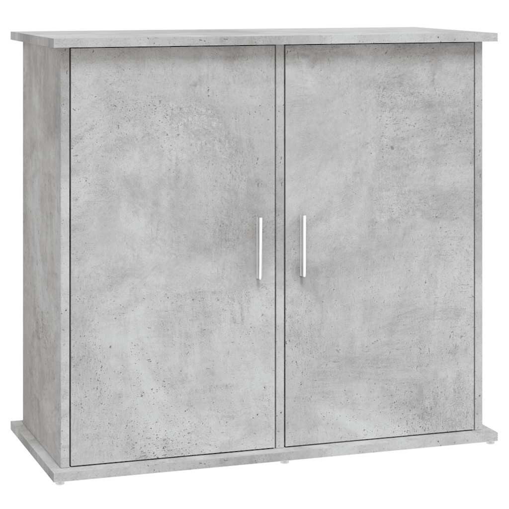 vidaXL Aquariumunterschrank Aquariumständer Betongrau 81x36x73 cm günstig online kaufen