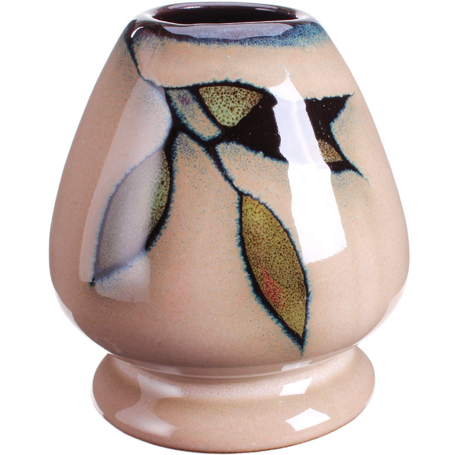 (Bamboo), Handgefertigt Teeschale Chasentate Goodwei - Halter Keramik, für Matchabesen