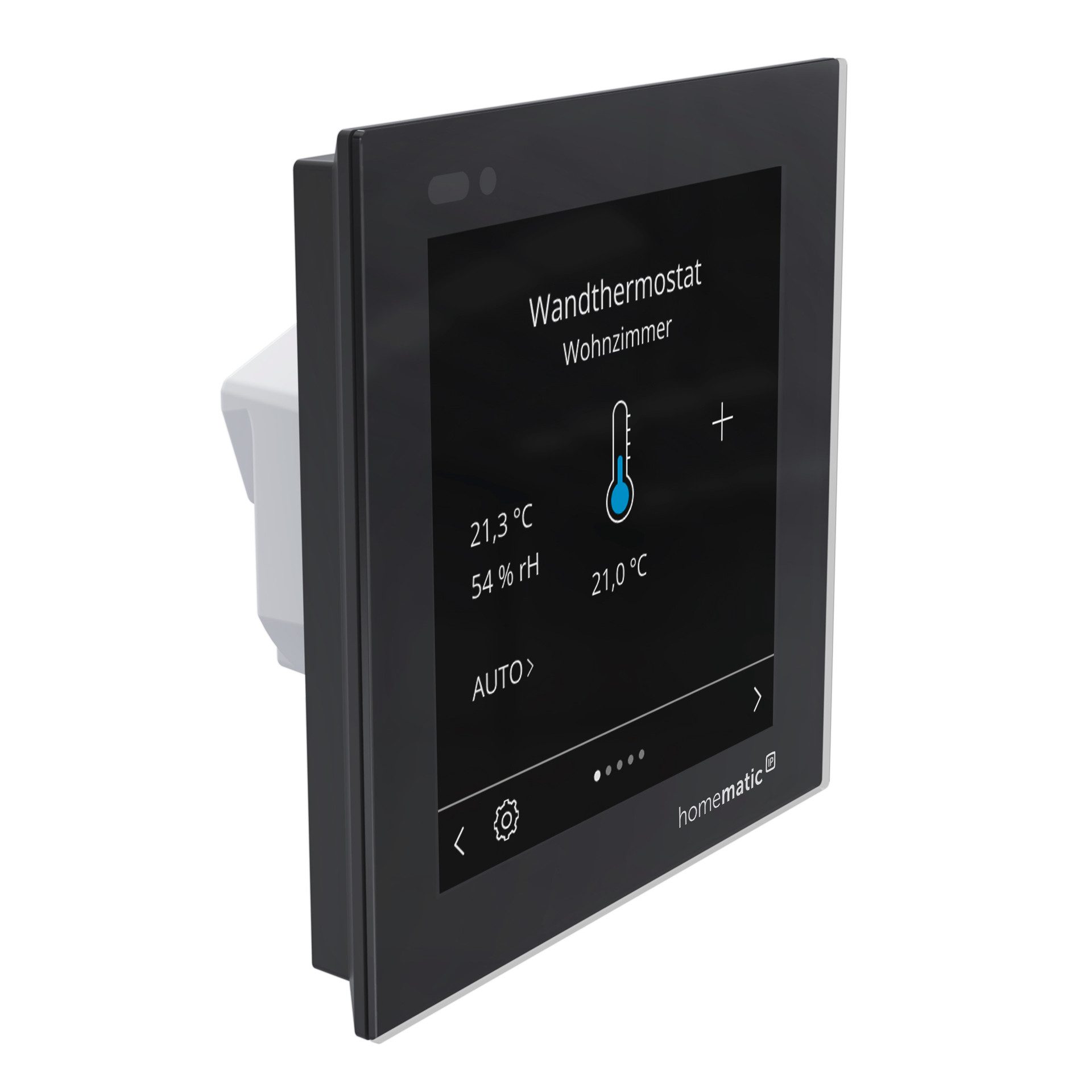 Homematic IP Glasdisplay - plus Smart-Home-Steuerelement
