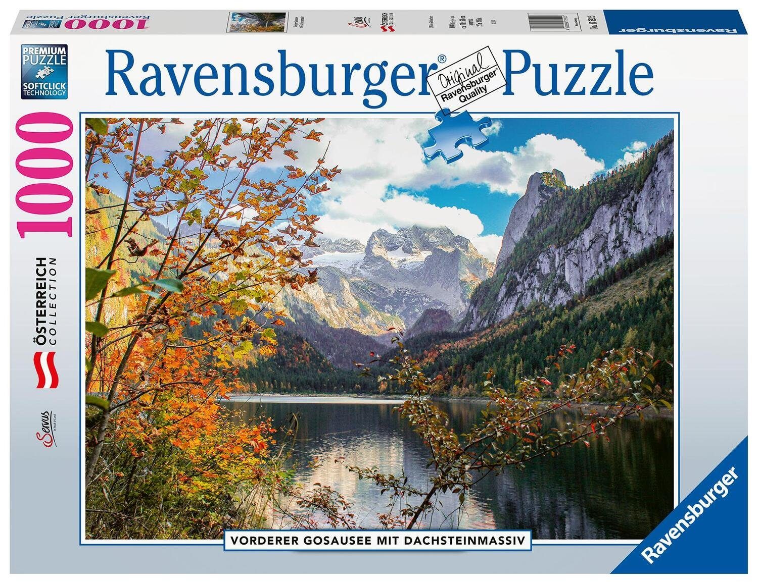 Ravensburger Puzzle Ravensburger Puzzle 17592 Vorderer Gosausee