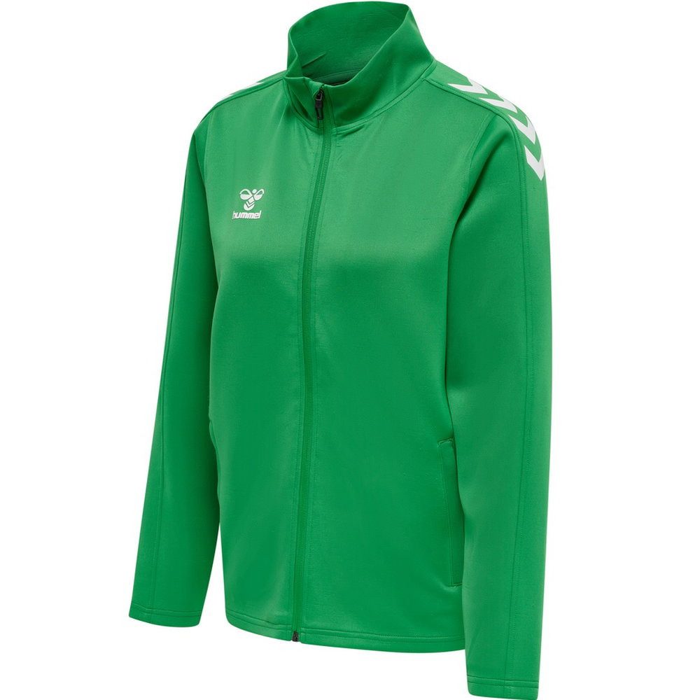 hummel Trainingsjacke hmlCORE XK Poly Zip Sweat (Polyester-Sweatstoff, Front-Reißverschluss)