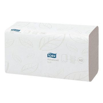 TORK Papierhandtuch Advanced, 2-lagig, TAD-Hybrid mit I-Falzung, 21x34 cm, 2856 Blatt