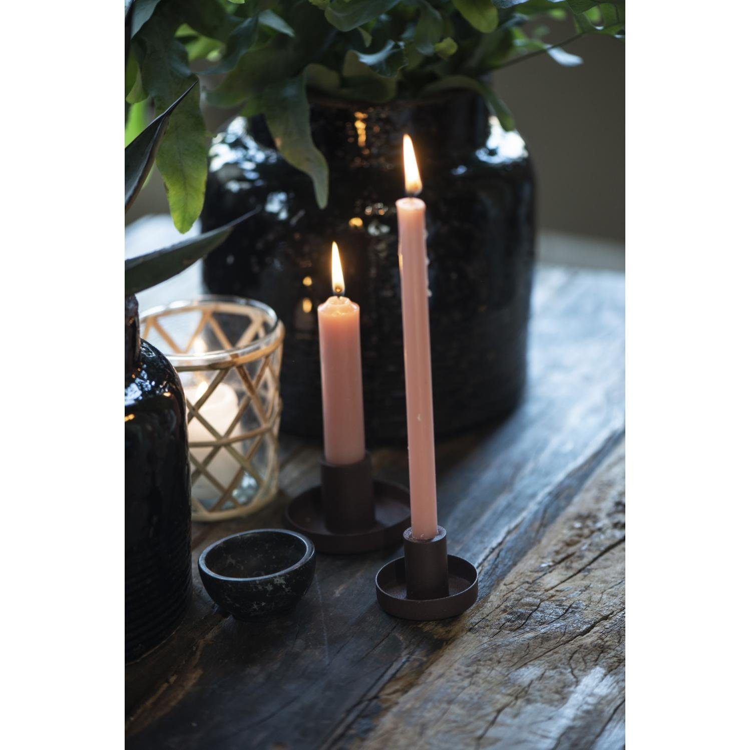 Ib Laursen Tafelkerze Ib Laursen schmale hohe Kerze Faded Rose (1 Stück) günstig online kaufen