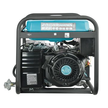 Könner & Söhnen Stromerzeuger KS 5000E G, 4,50 in kW, (1-tlg), Hand-/Elektroanlass, 2x16A, 12 V, automatischer Spannungsregler (AVR)