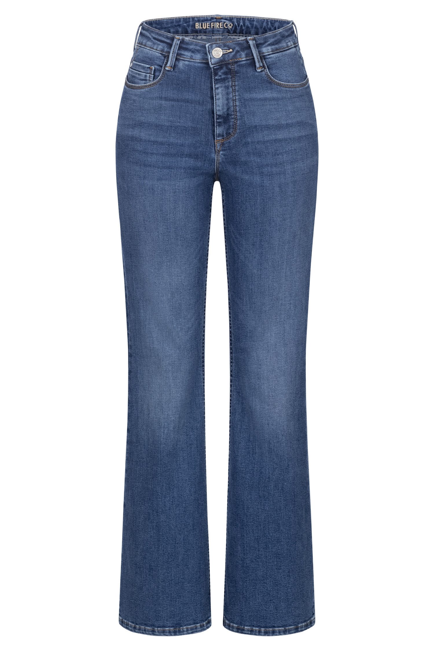 BLUE FIRE Stretch-Jeans BLUE FIRE SUNNY FLARE stone 1189.265