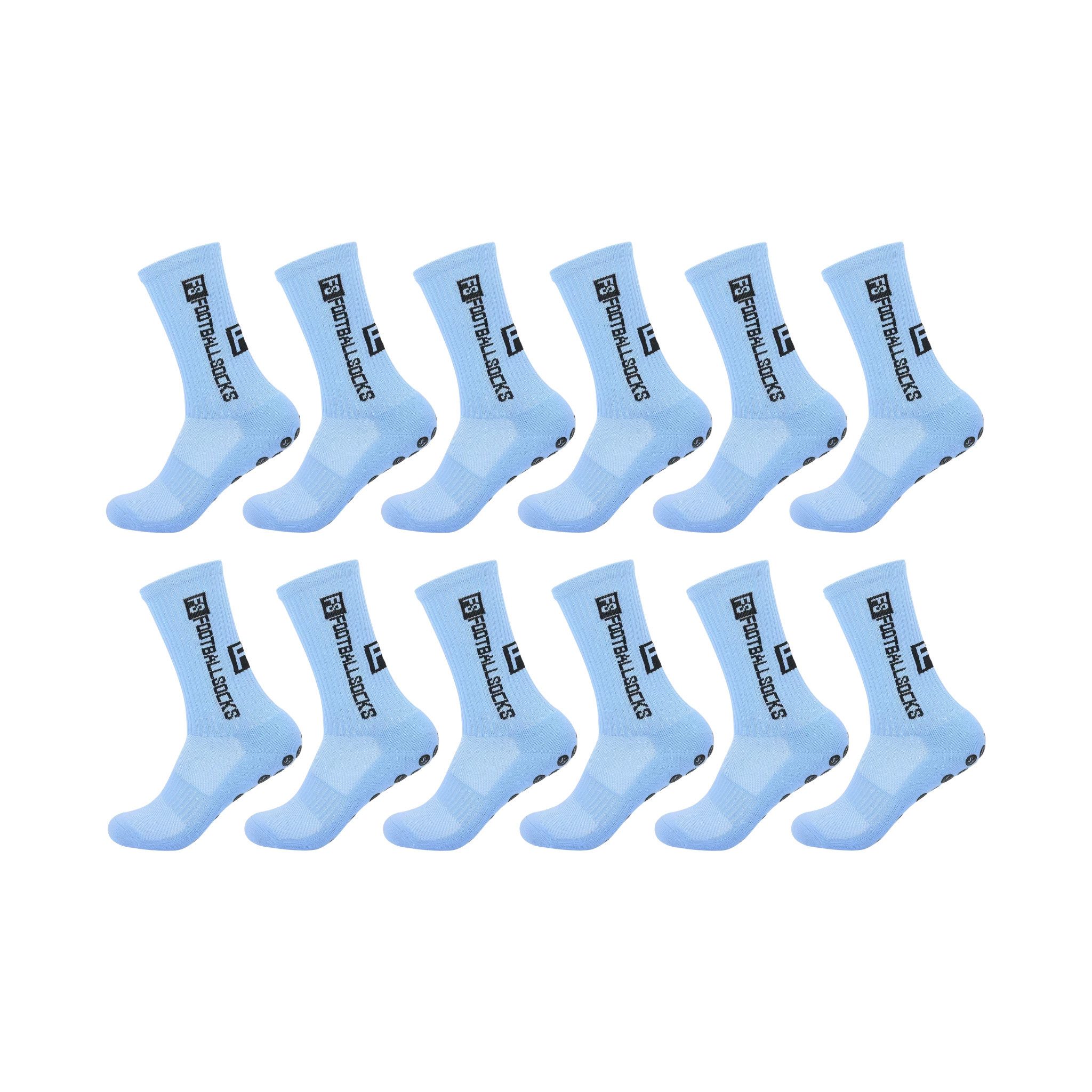 ARMORAX Sportsocken Fußball Socken Unisex – Antirutsch-Noppen, atmungsaktives Mesh (Paar, 6-Paar, Paarweise) Atmungsaktive Socken mit 3D-Form & Anti-Rutsch