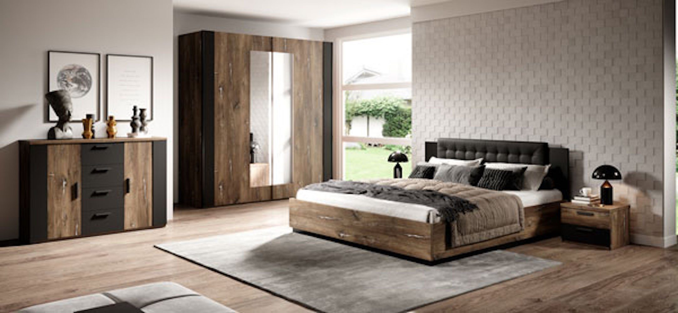 Helvetia Schlafzimmer-Set Sigma, (Sigma), 5-teilig Ausführung günstig online kaufen
