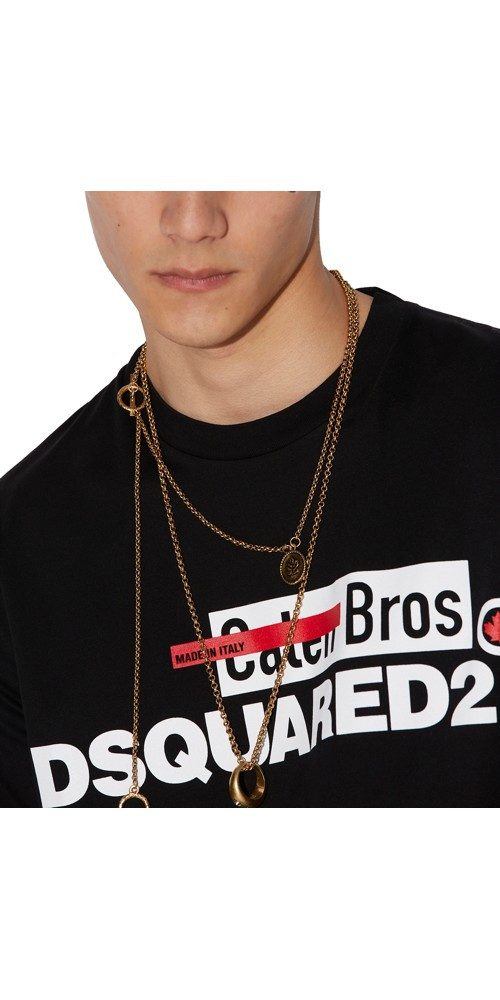 Dsquared2 Print-Shirt Dsquared2 Caten Bros T-Shirt günstig online kaufen