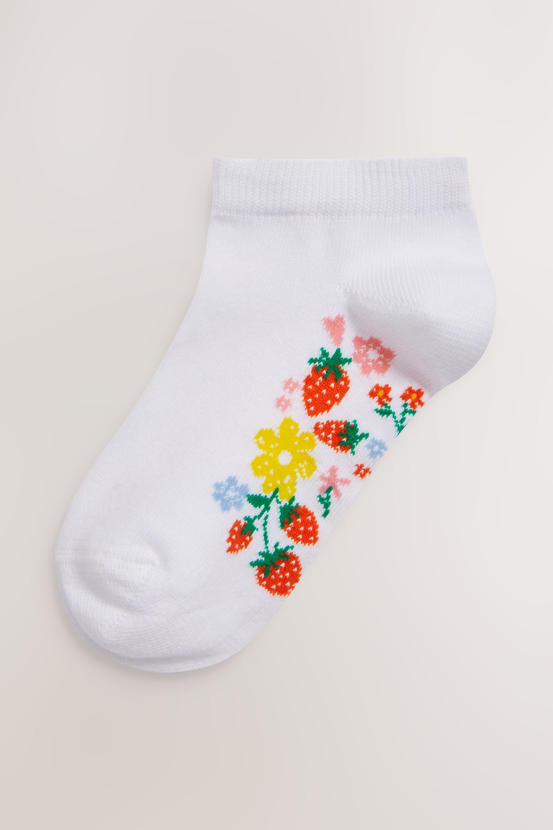 Next Kurzsocken Sneakersocken mit Baumwolle und Fußbett, 5er-Pack (5-Paar)