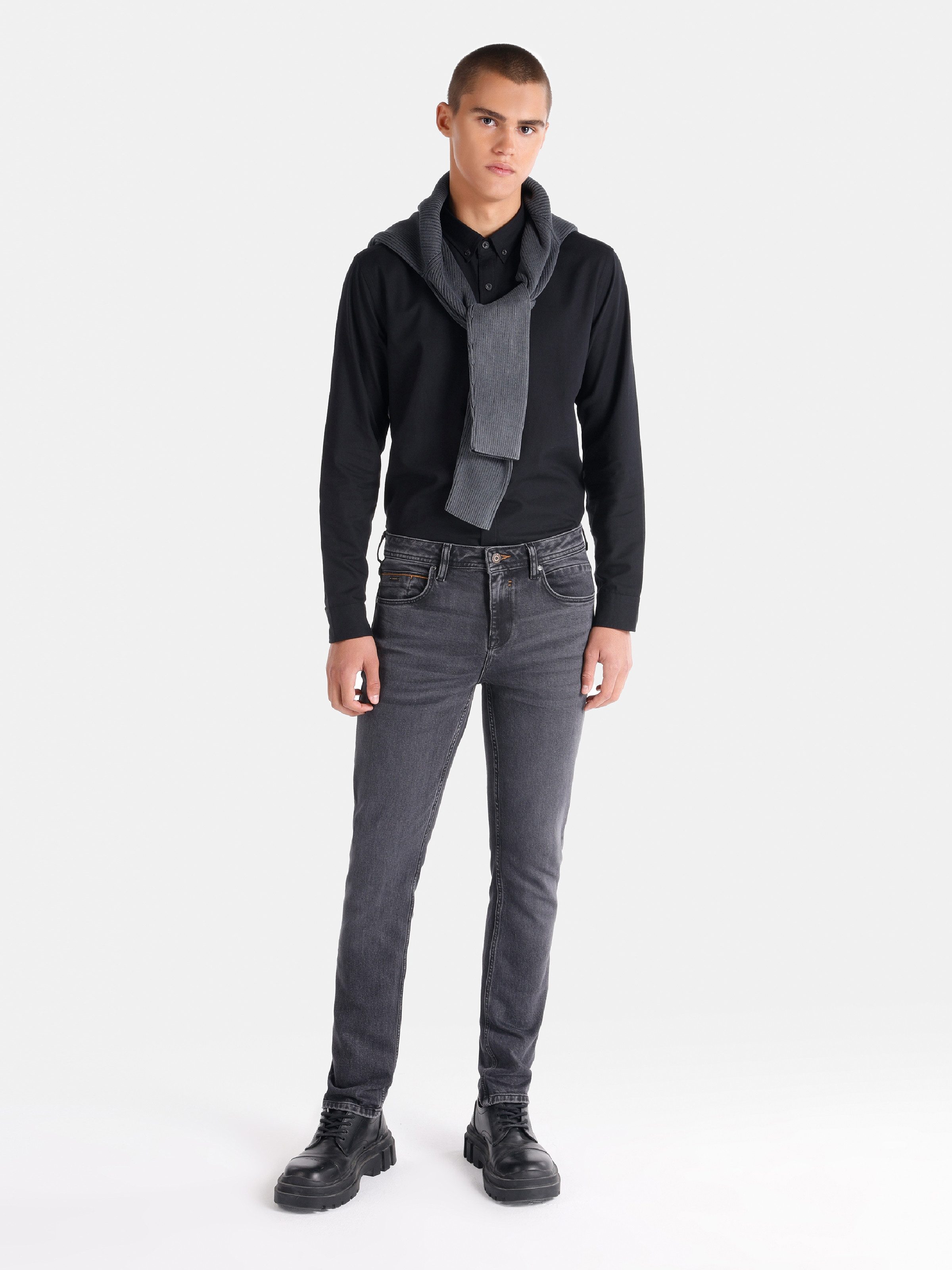 Colins Stretch-Jeans Colins Straight Fit Low Waist Straight Leg Herren-Jeans