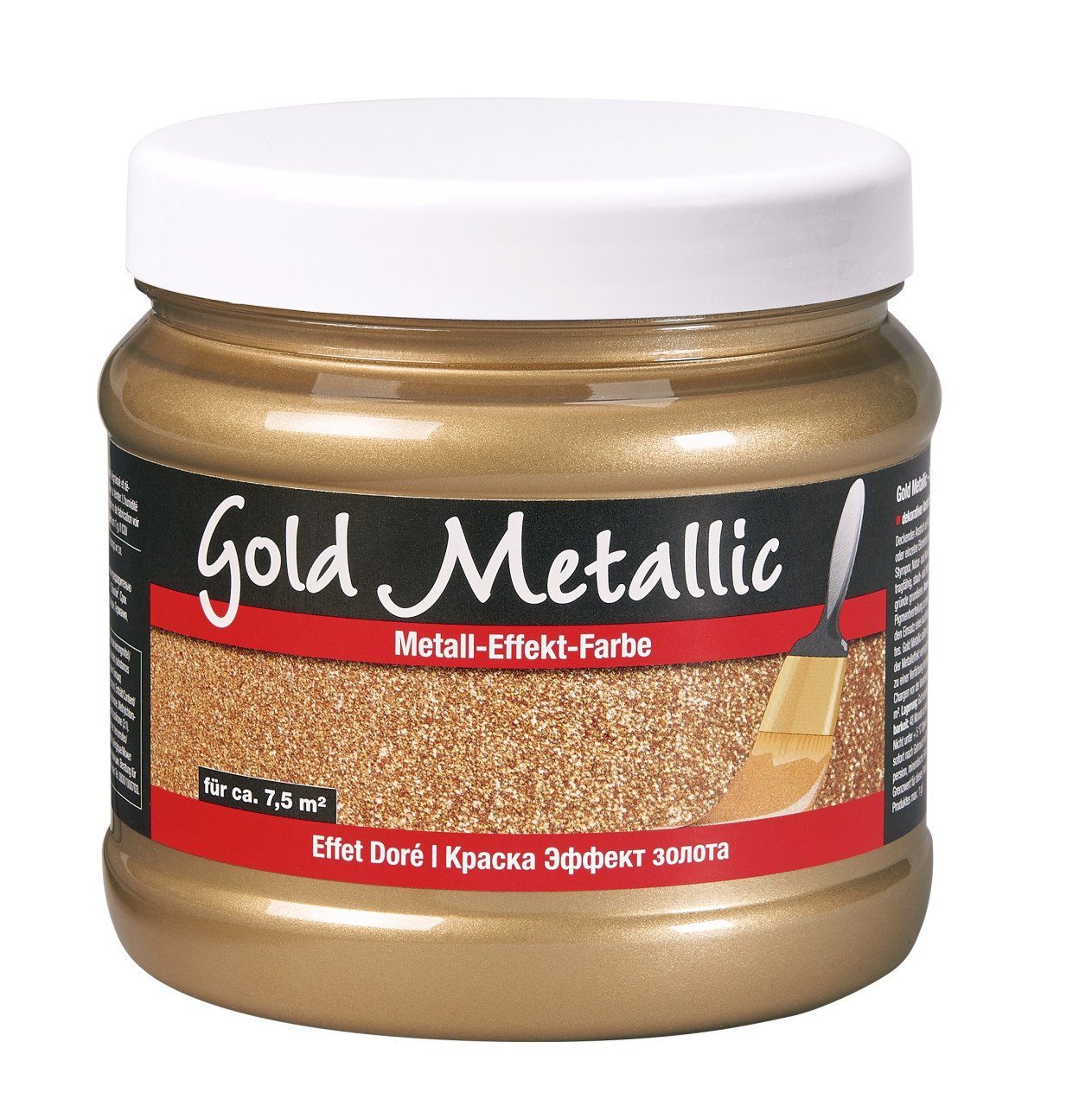 Strukturpaste Decotric Effekt Lasur 750 ml Gold Metallic