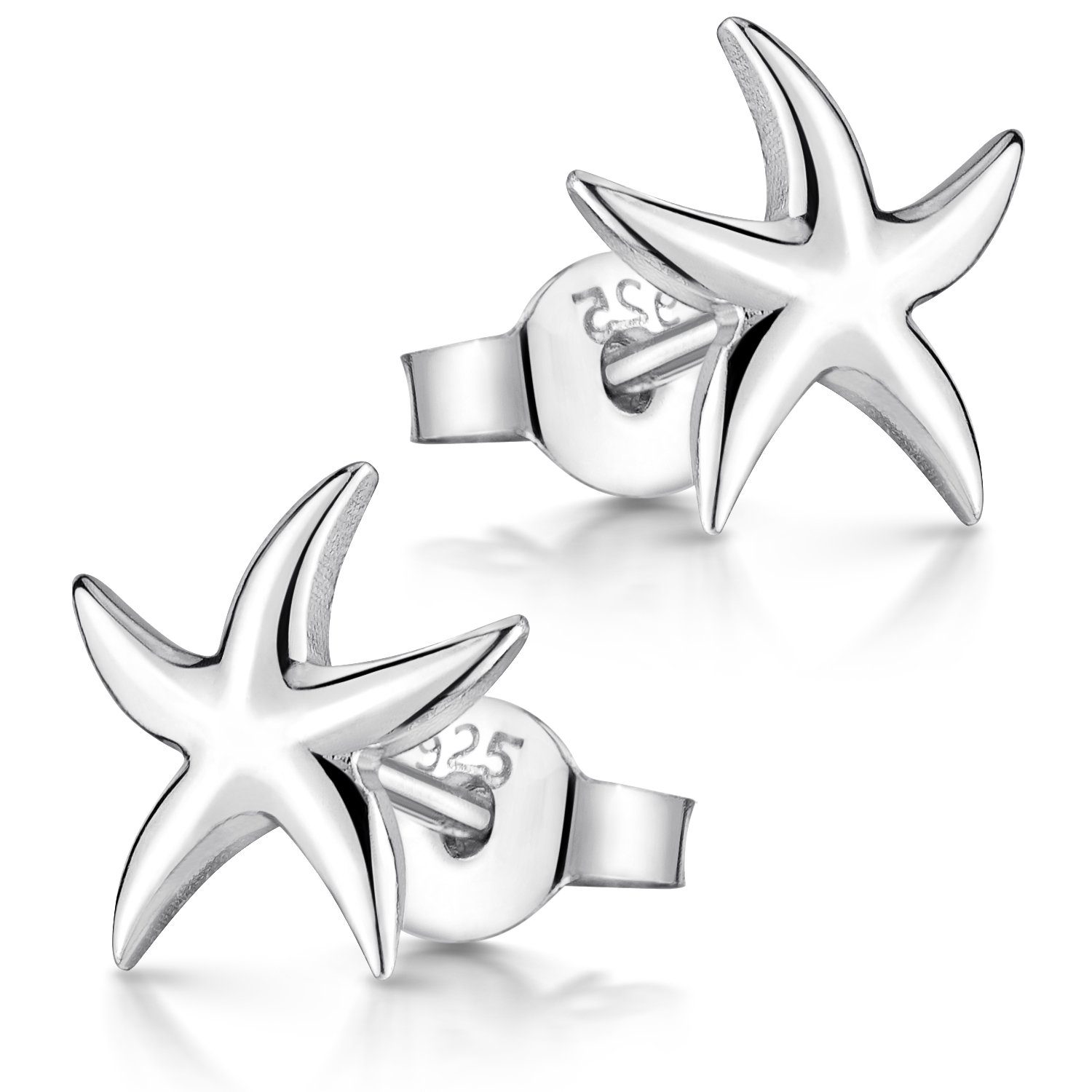 Materia Paar Ohrstecker Damen Silber Seestern maritim SO-416, 925 Sterling günstig online kaufen