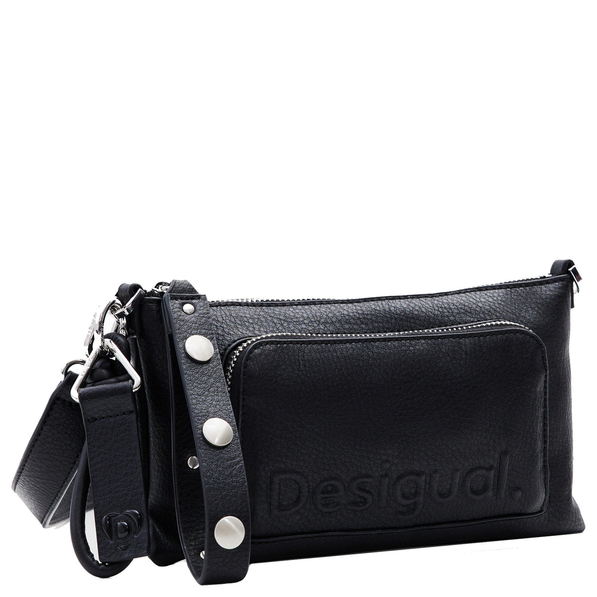 Geldbörse Half Logo Monica - Umhängetasche 24.5 cm (black)
