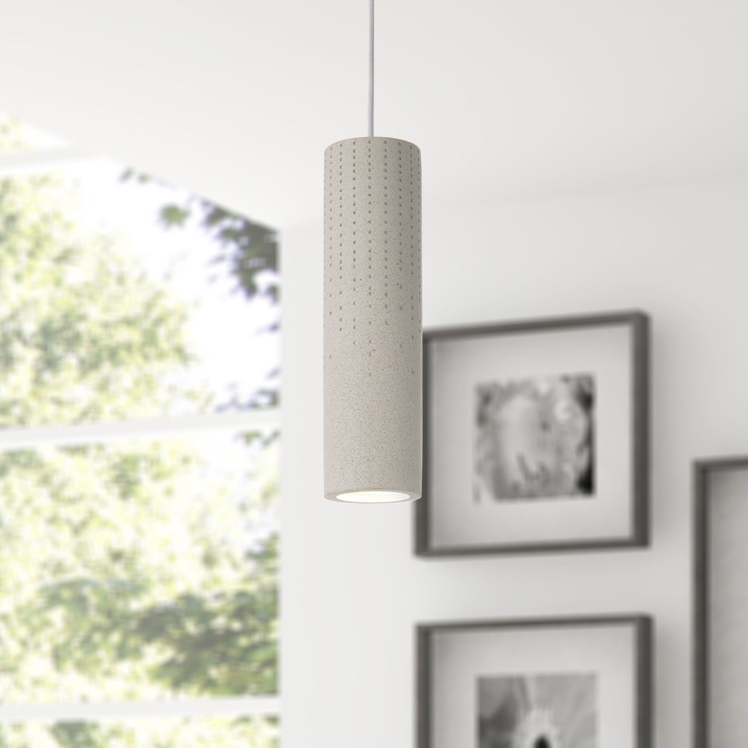 Höhenverstellbar Wohnzimmer Home Pendelleuchte Lampe Paco Für Esszimmer ohne Küche, LED, Leuchtmittel, BAROLL, GU10,