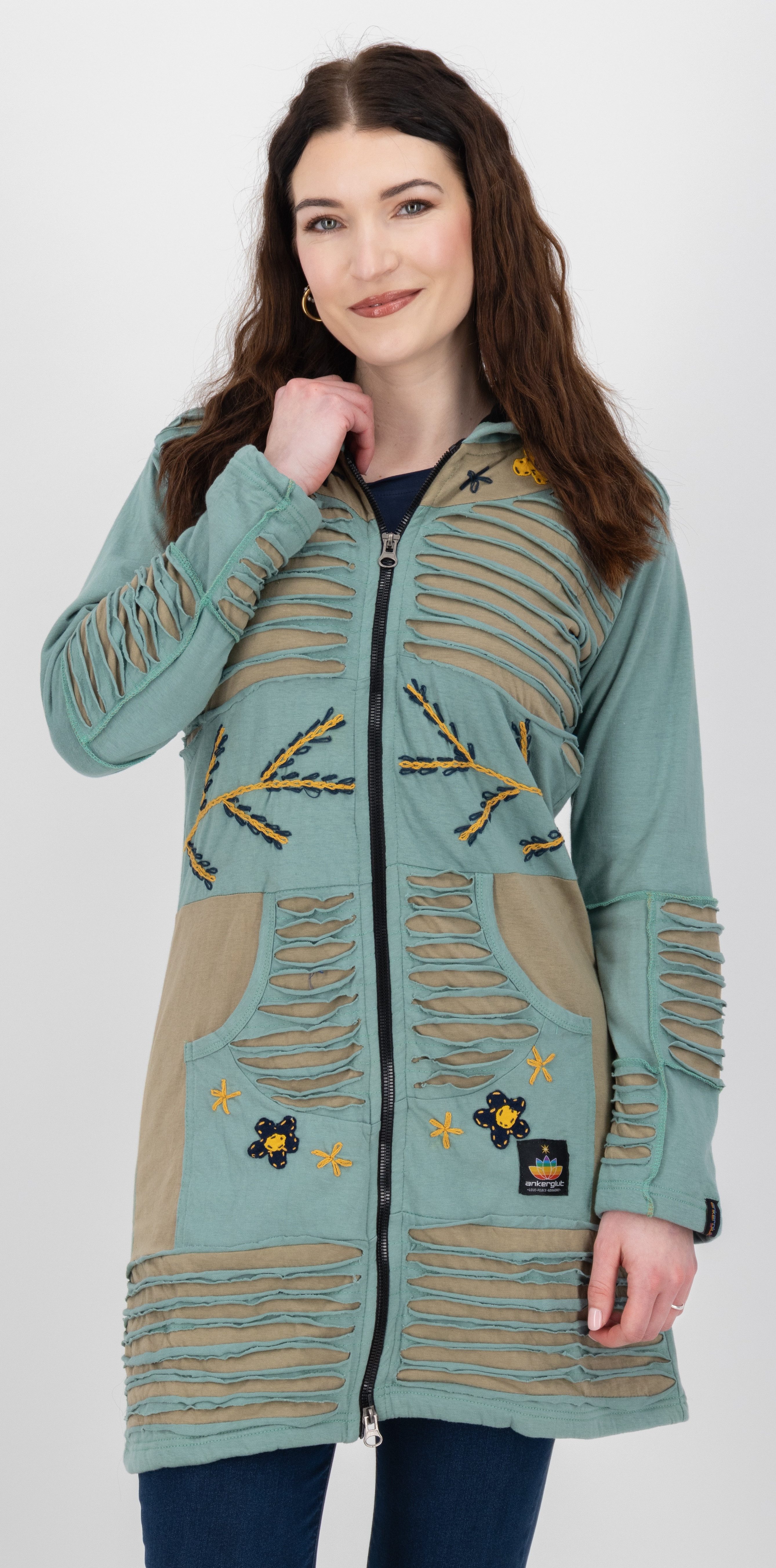 ankerglut Kurzmantel Multicolor ANKERGLUT FLOWER POWER günstig online kaufen