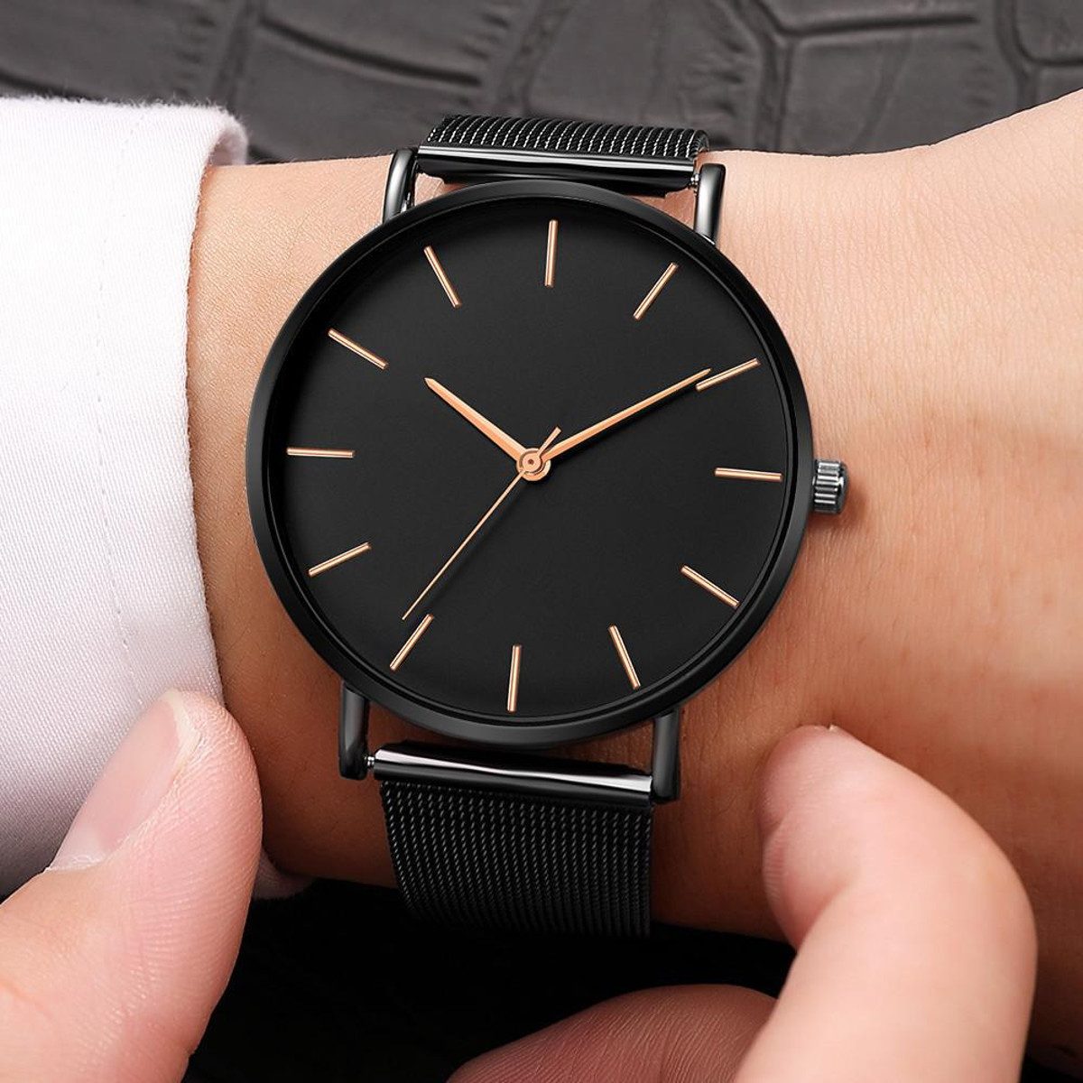 KARMA Quarzuhr Herrenuhr Armbanduhr Herren super günstig online kaufen