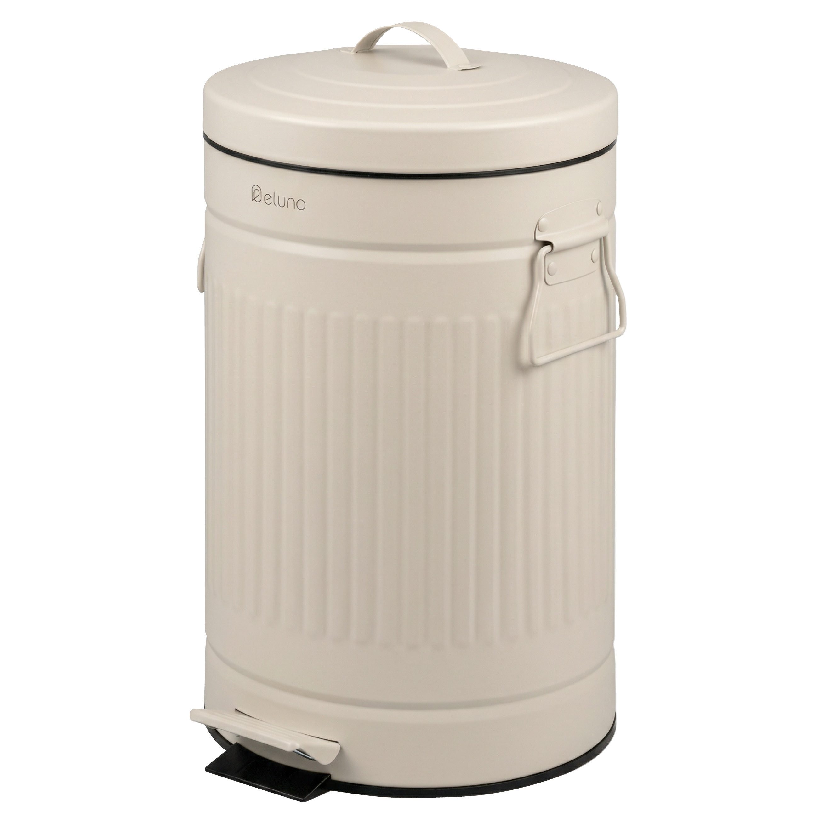 eluno Mülleimer VINTAGE - 12 Liter Fassungsvermögen