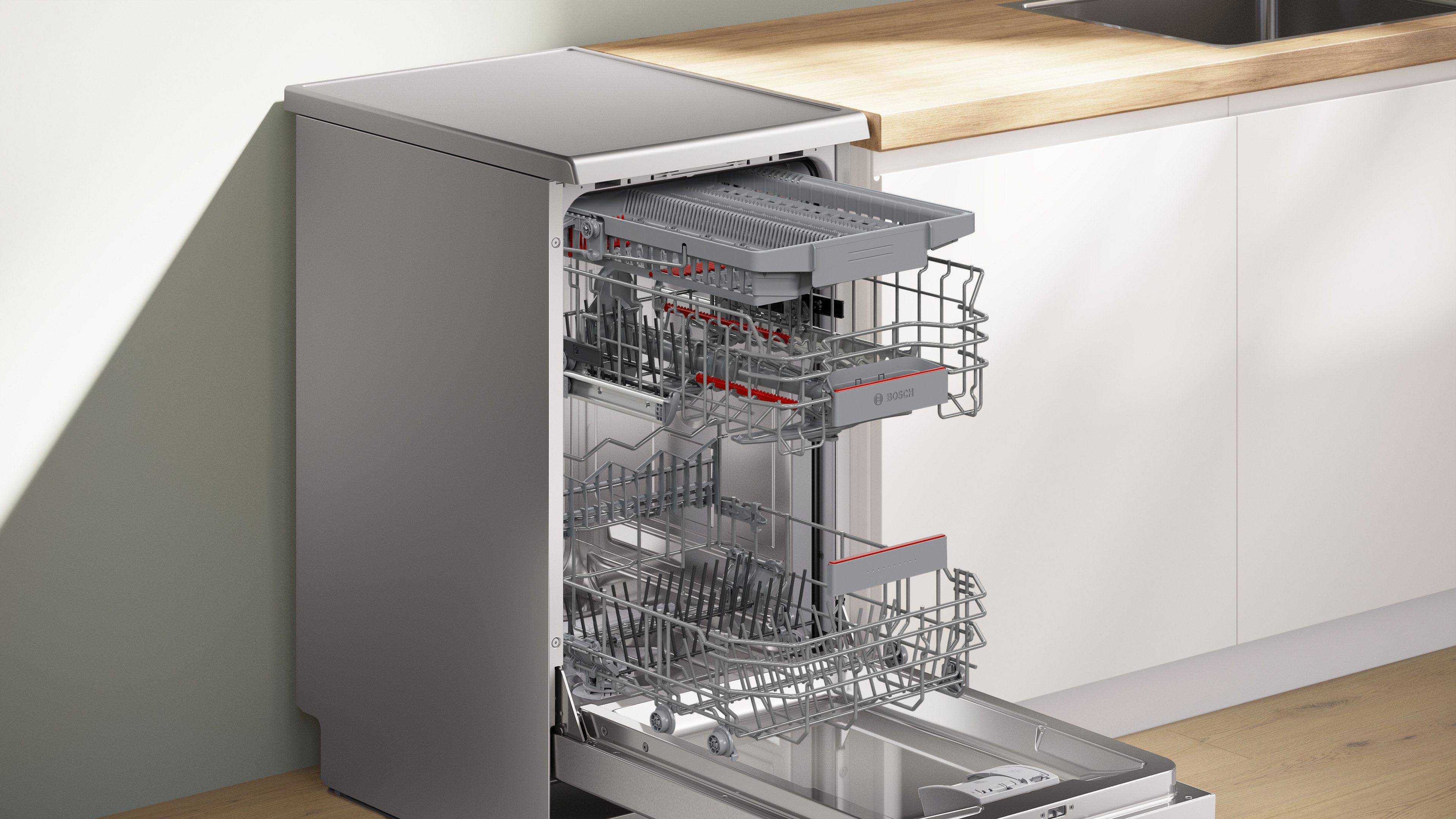 BOSCH Standgeschirrspüler Serie 4 SPS4HMI13E, 10 Maßgedecke