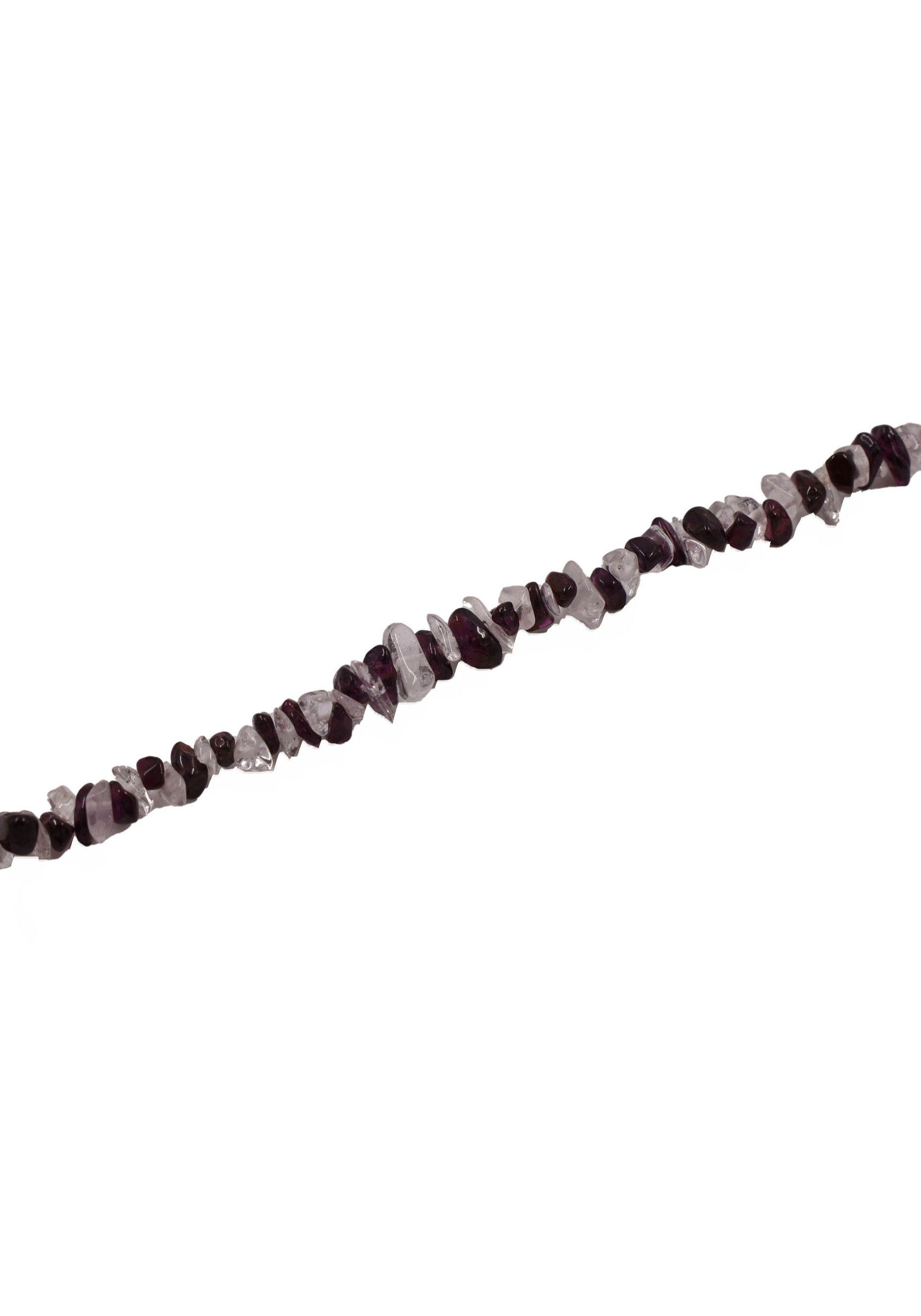 FIRETTI Collier Schmuck Geschenk, Schmuck Geschenk Made in Germany - mit Sodalith, Granat oder Onyx und Bergkristall mehr